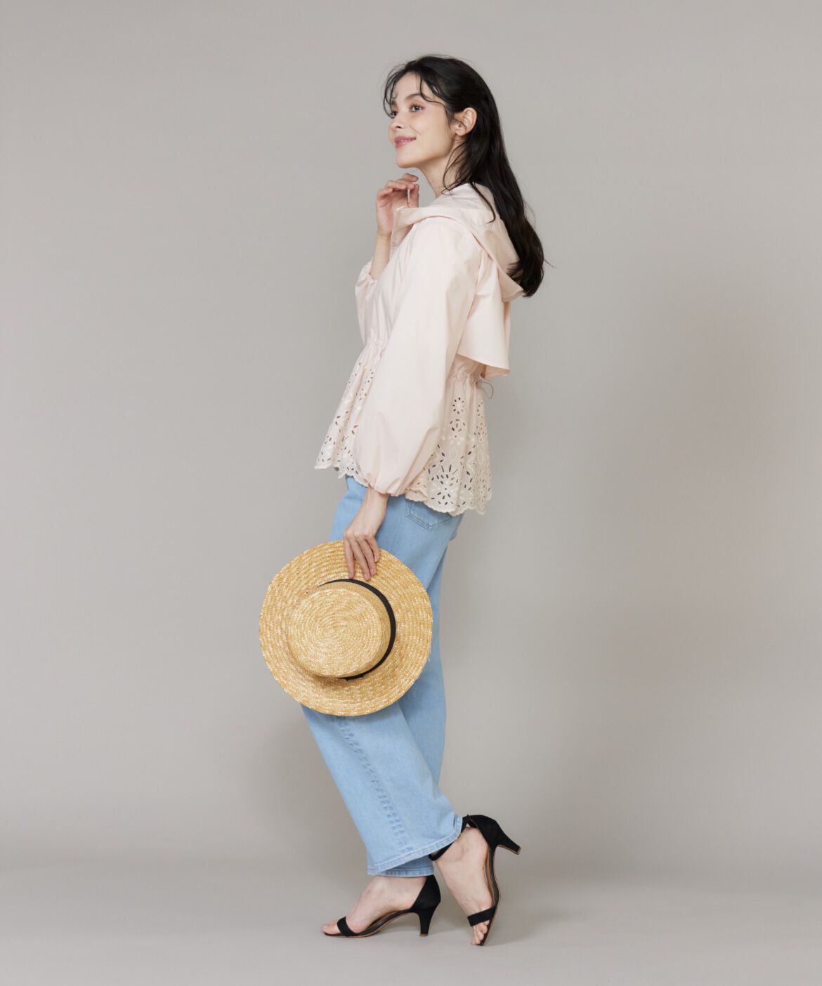 Maglie le cassetto「《大きいサイズ》ラッシュガードレースブルゾン《M Maglie le cassetto》」|その他|