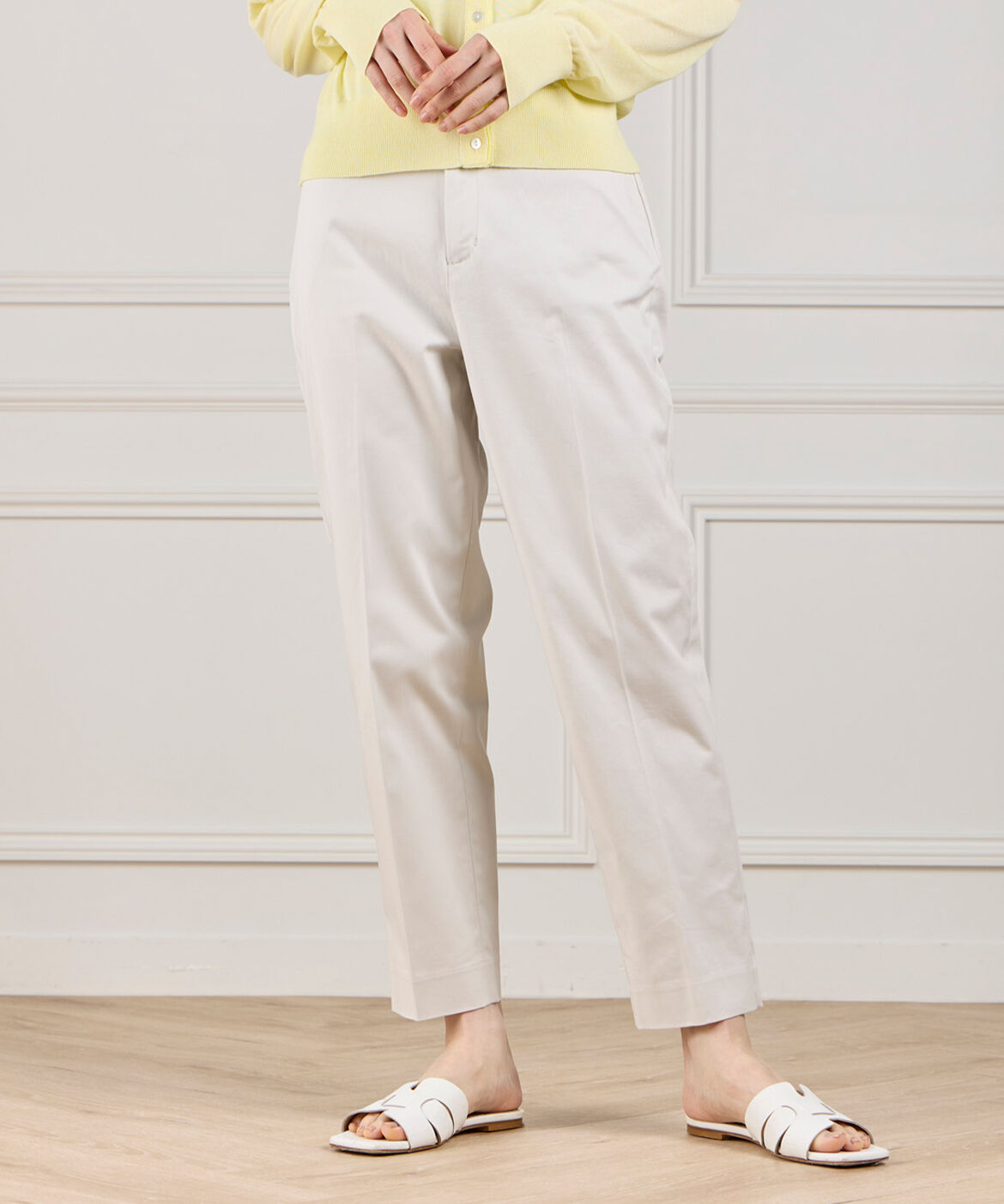 DAY by DAY it&rsquo;s international「ベーシックコットンパンツ《ギャバストレッチ》」|スラックス|