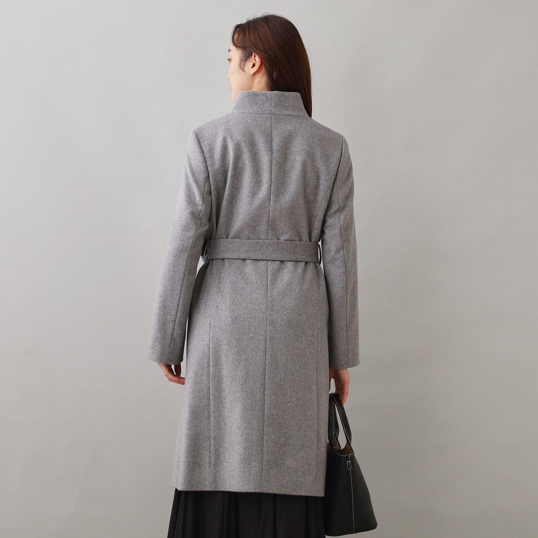 UNTITLED「【日本製／2WAY衿】スタンドカラー ロングコート」|その他|