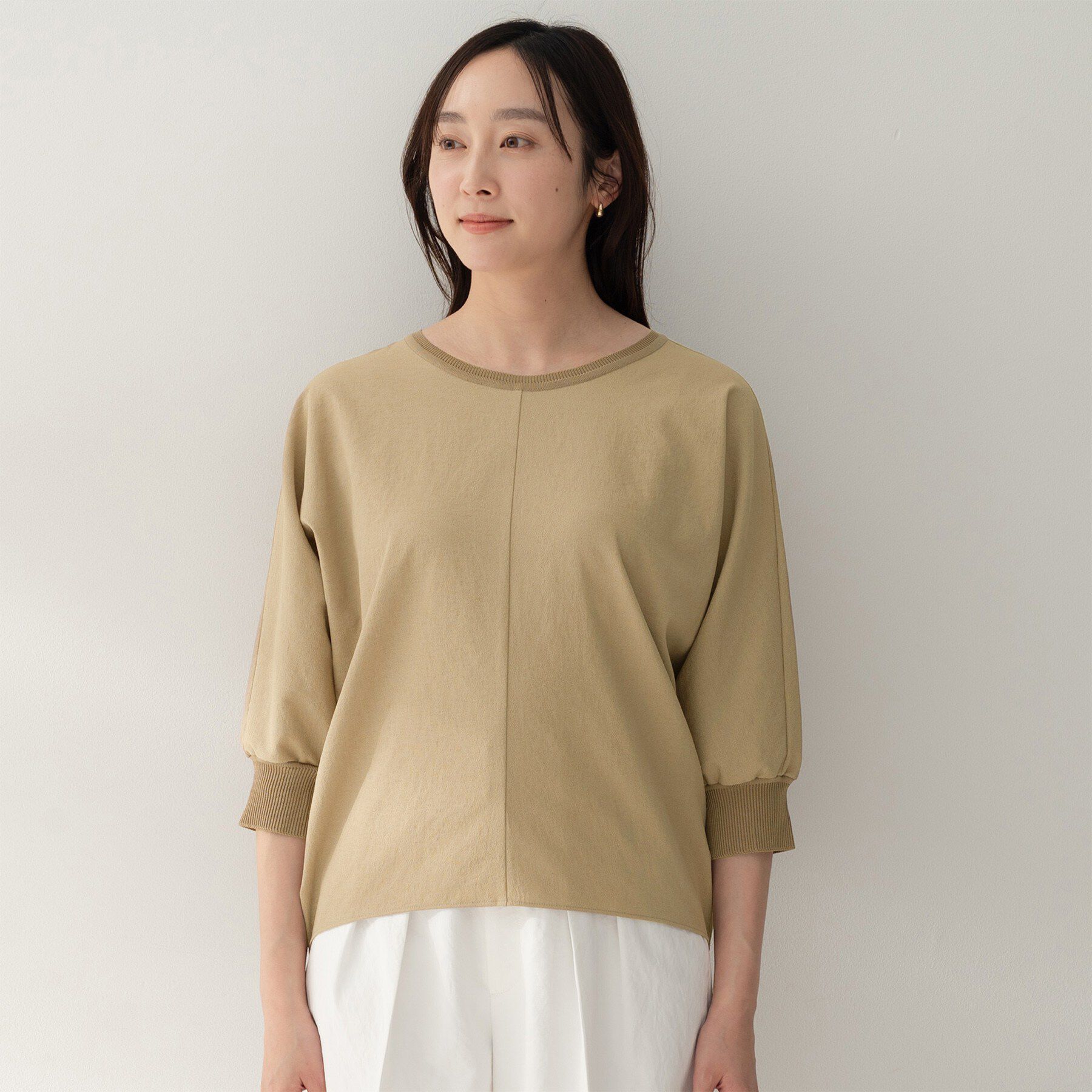 UNTITLED「【吸水速乾/UVカット】ドルマンスリーブプルオーバー」|シャツ・ブラウス|