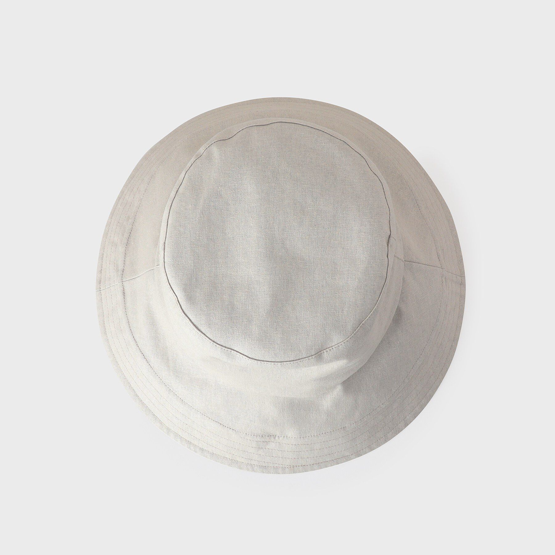 UNTITLED「【遮熱・UV】リネンブレンドつば広HAT」|ハット|