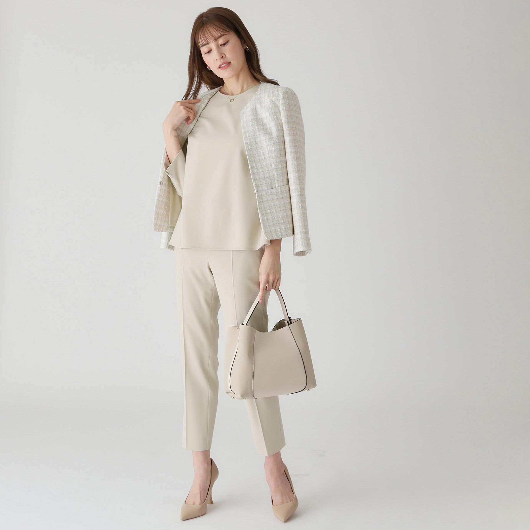 COUP DE CHANCE「【洗える／撥水加工】Aラインブラウス」|シャツ・ブラウス|