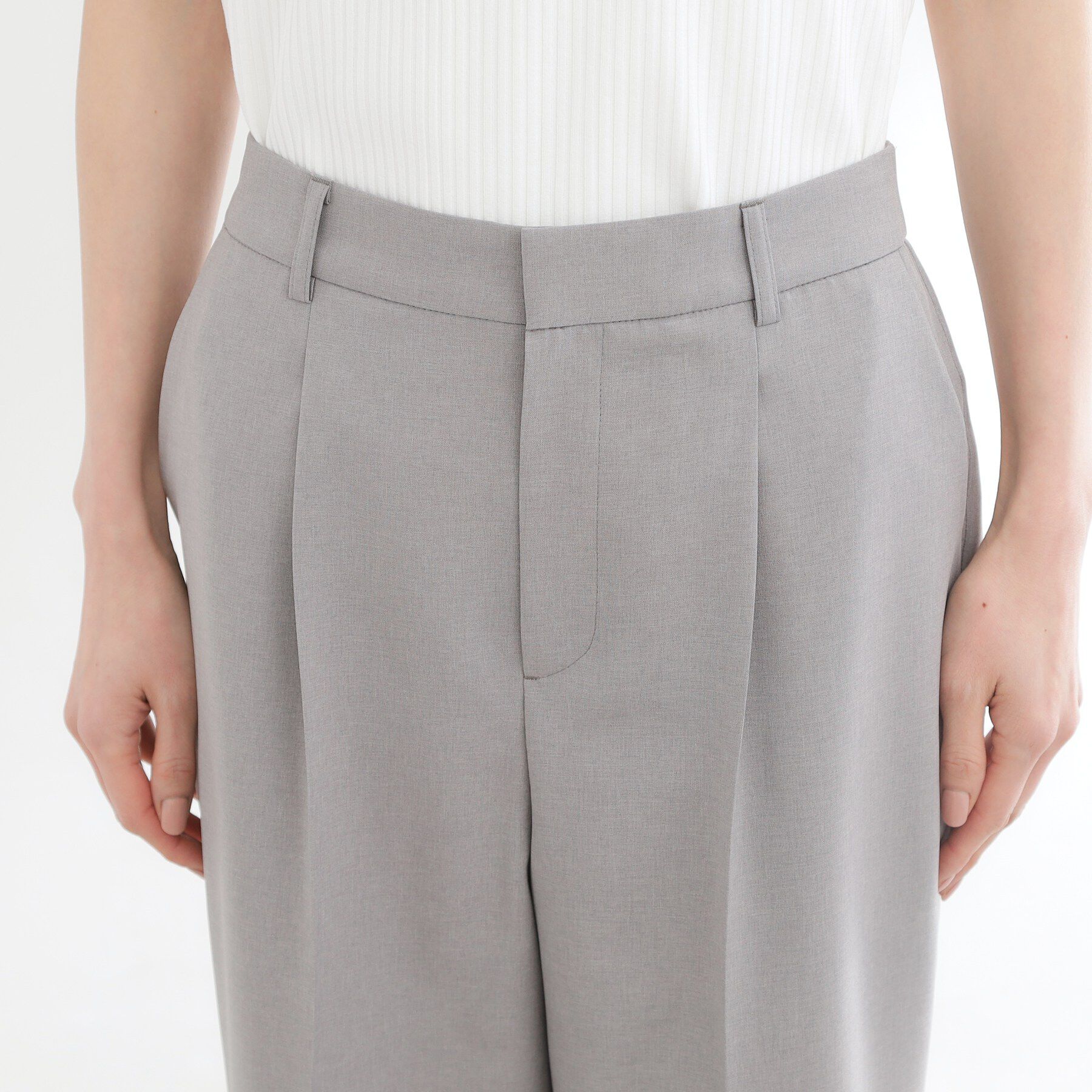 Reflect「【セットアップ可】スリット入りテーパードパンツ」|その他|