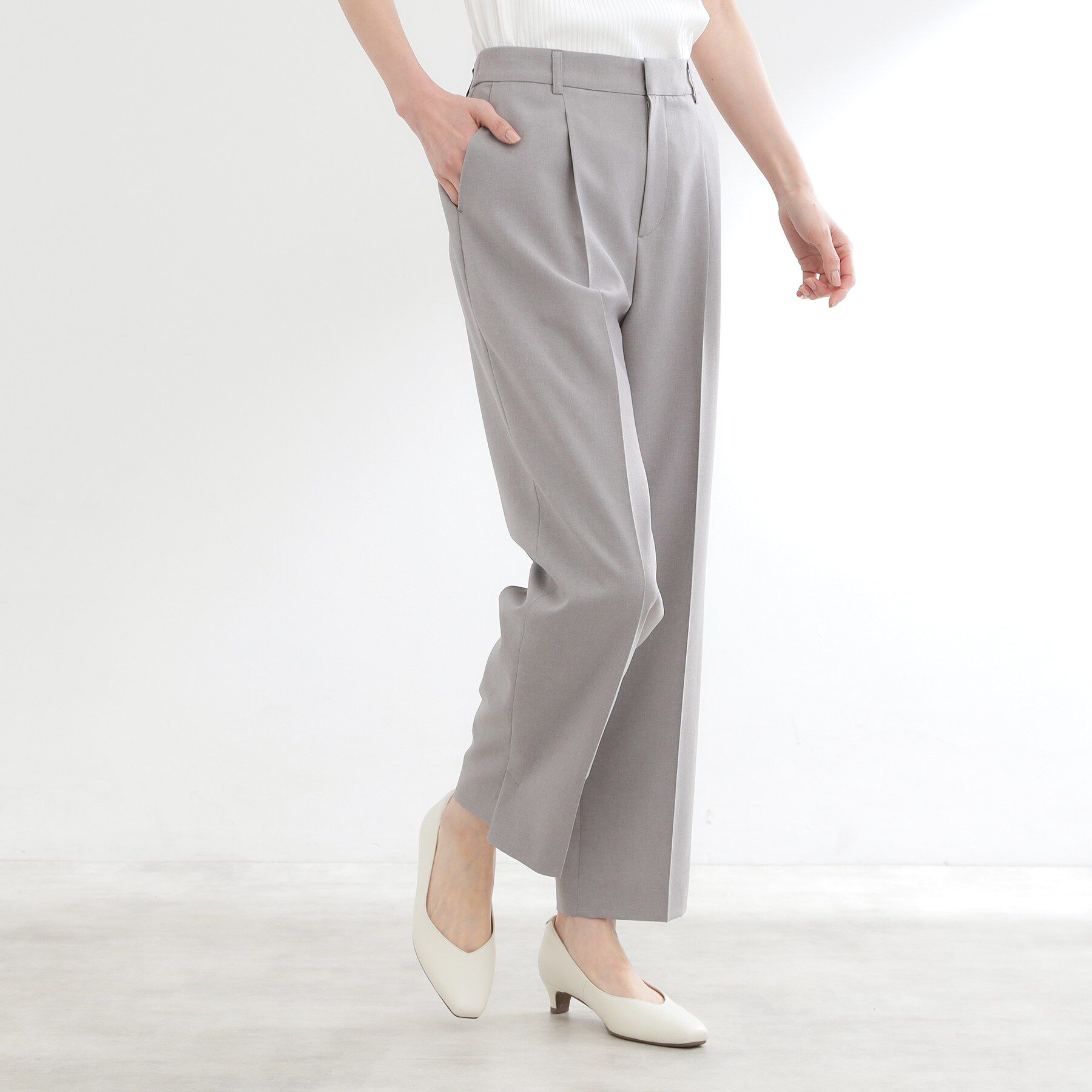 Reflect「【セットアップ可】スリット入りテーパードパンツ」|その他|