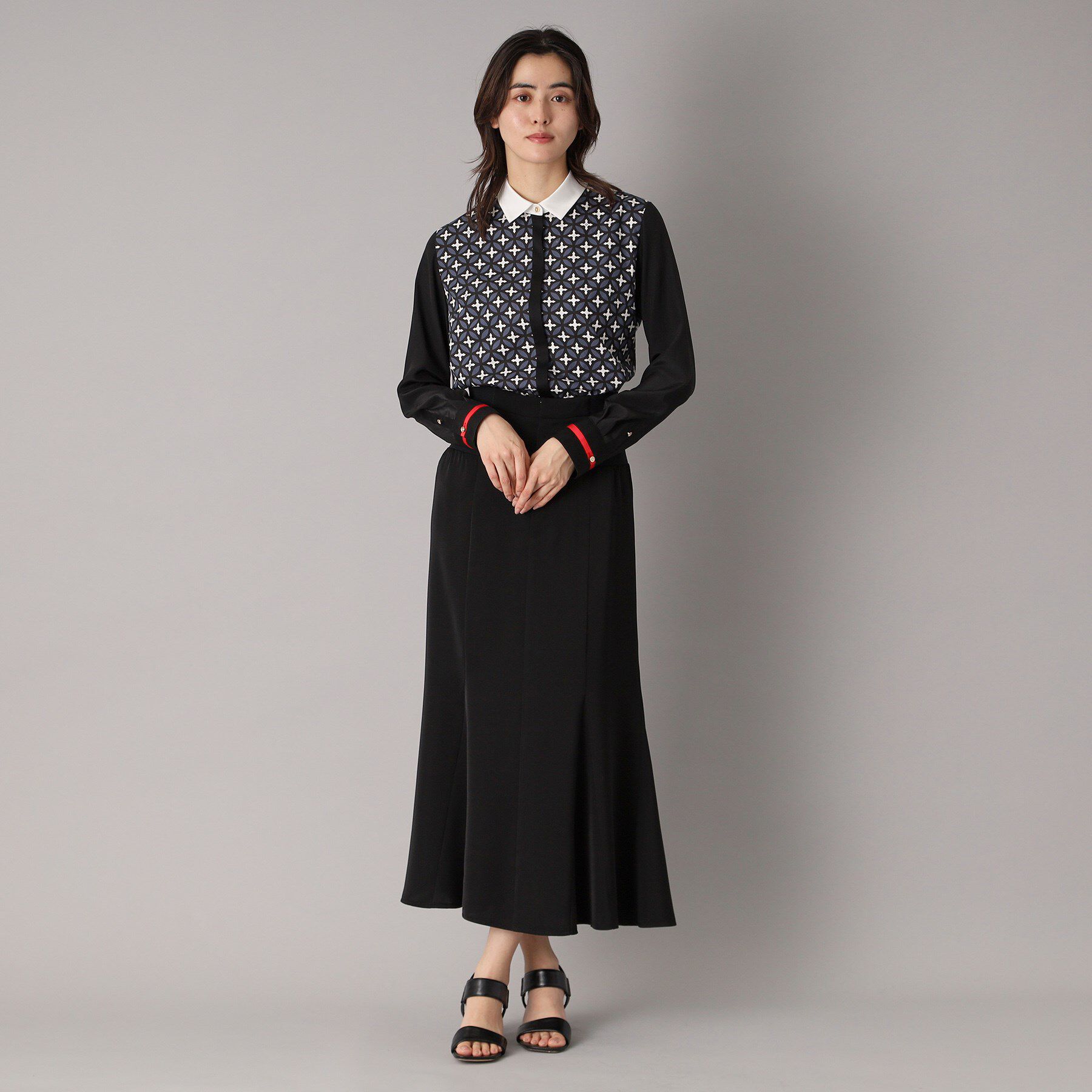 DRESSTERIOR「バックストラップマーメイドスカート」|スカート|