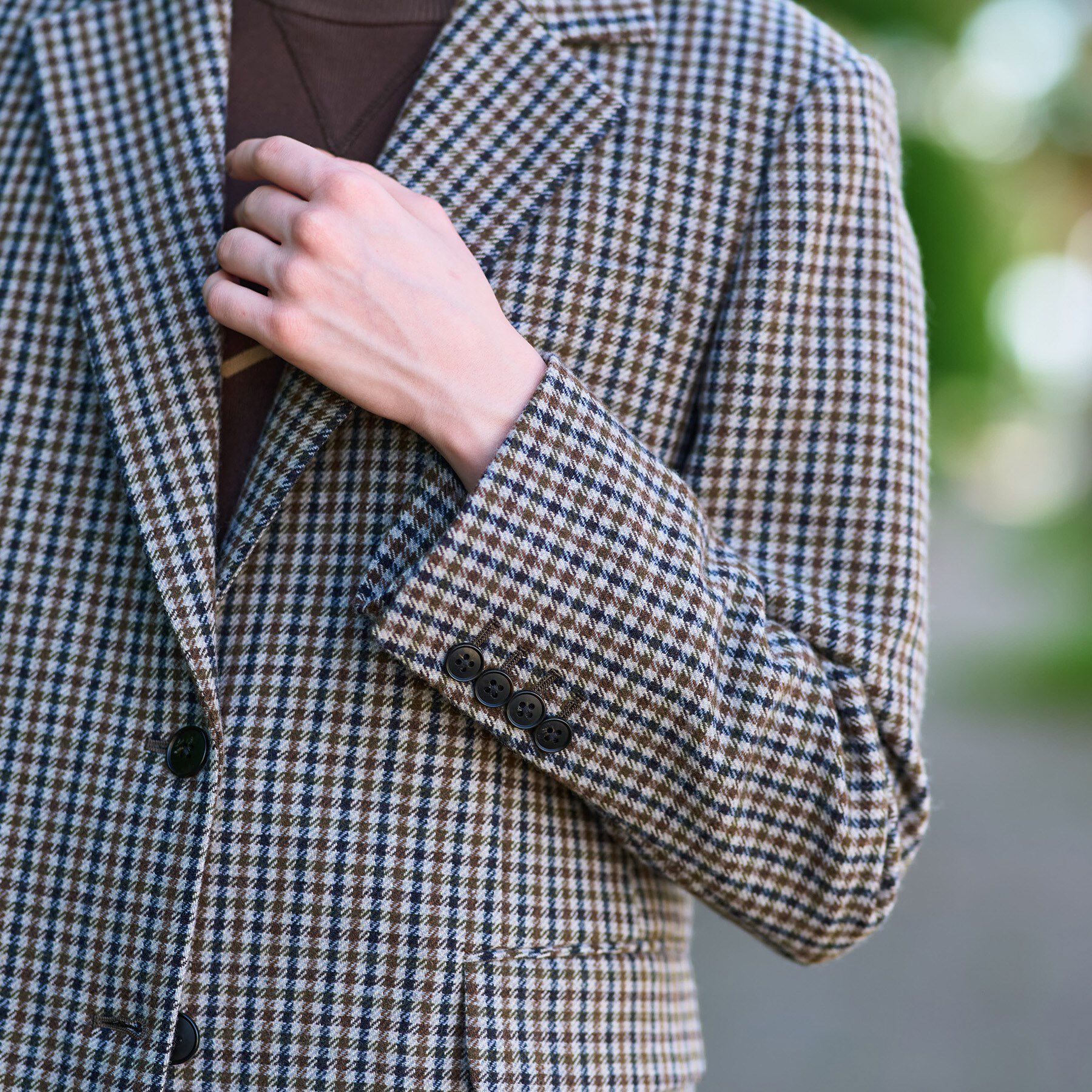 DRESSTERIOR「【きれいめカジュアル/オンオフ】ガンクラブチェックジャケット」|テーラードジャケット|