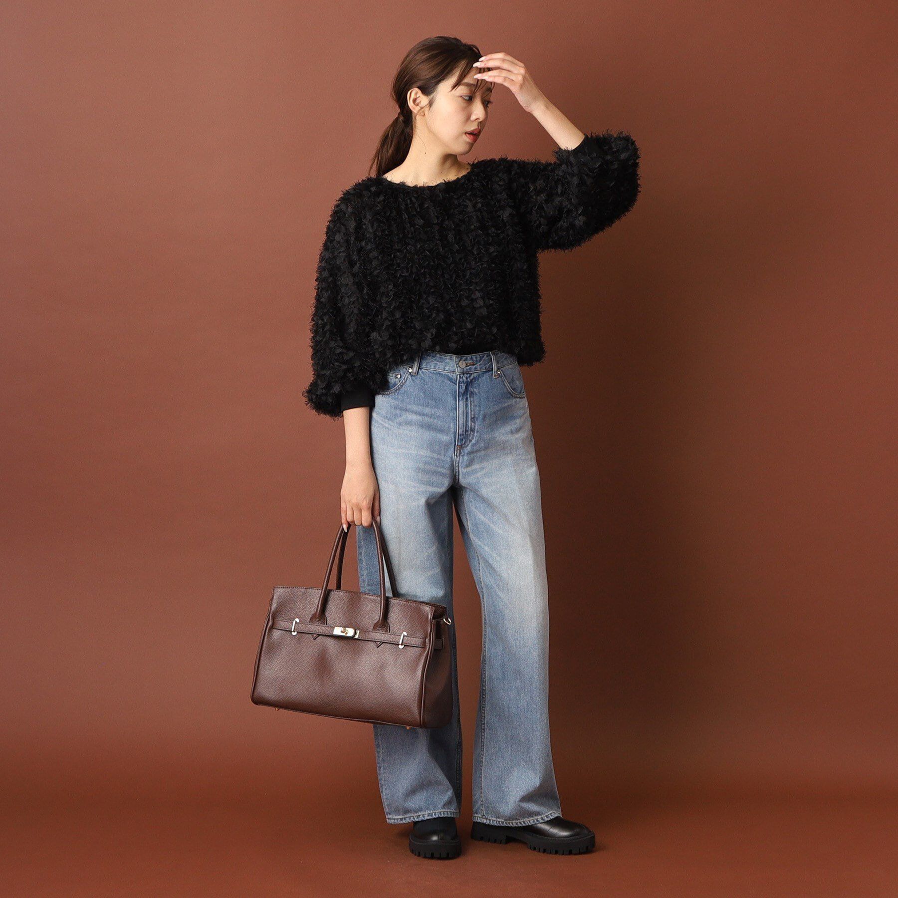 DRESSTERIOR「provoke（プロヴォーク）【別注】 フワラーモチーフブラウス」|シャツ・ブラウス|