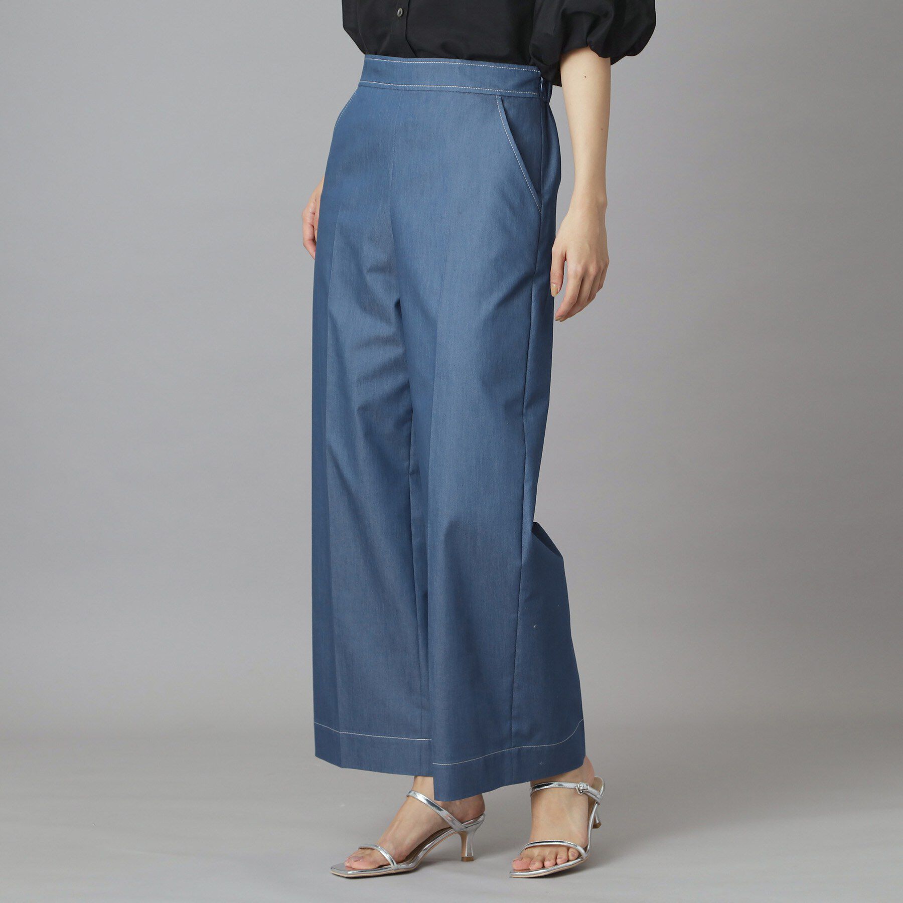 DRESSTERIOR「イージーウエスト ワイドデニム」|その他|