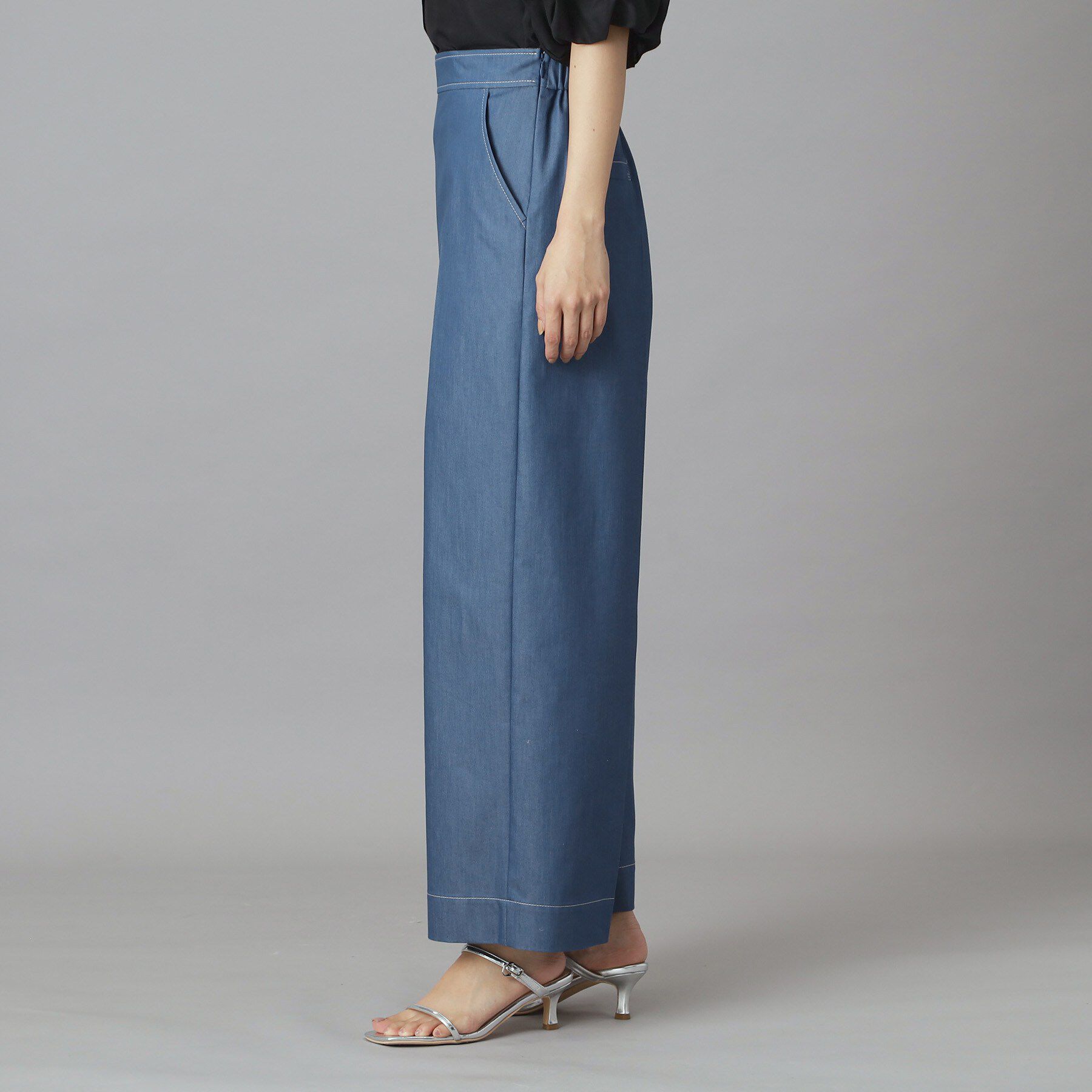 DRESSTERIOR「イージーウエスト ワイドデニム」|その他|