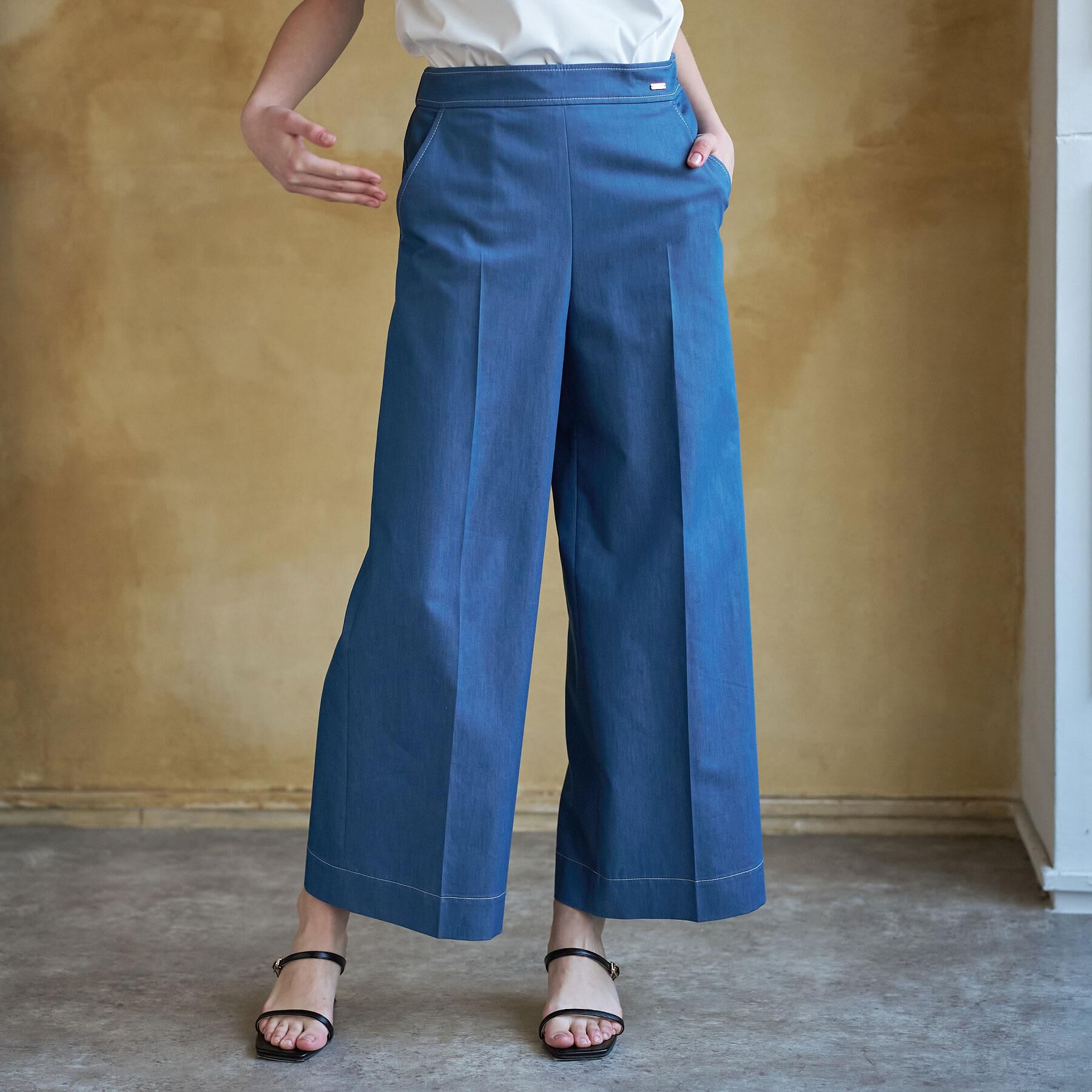 DRESSTERIOR「イージーウエスト ワイドデニム」|その他|