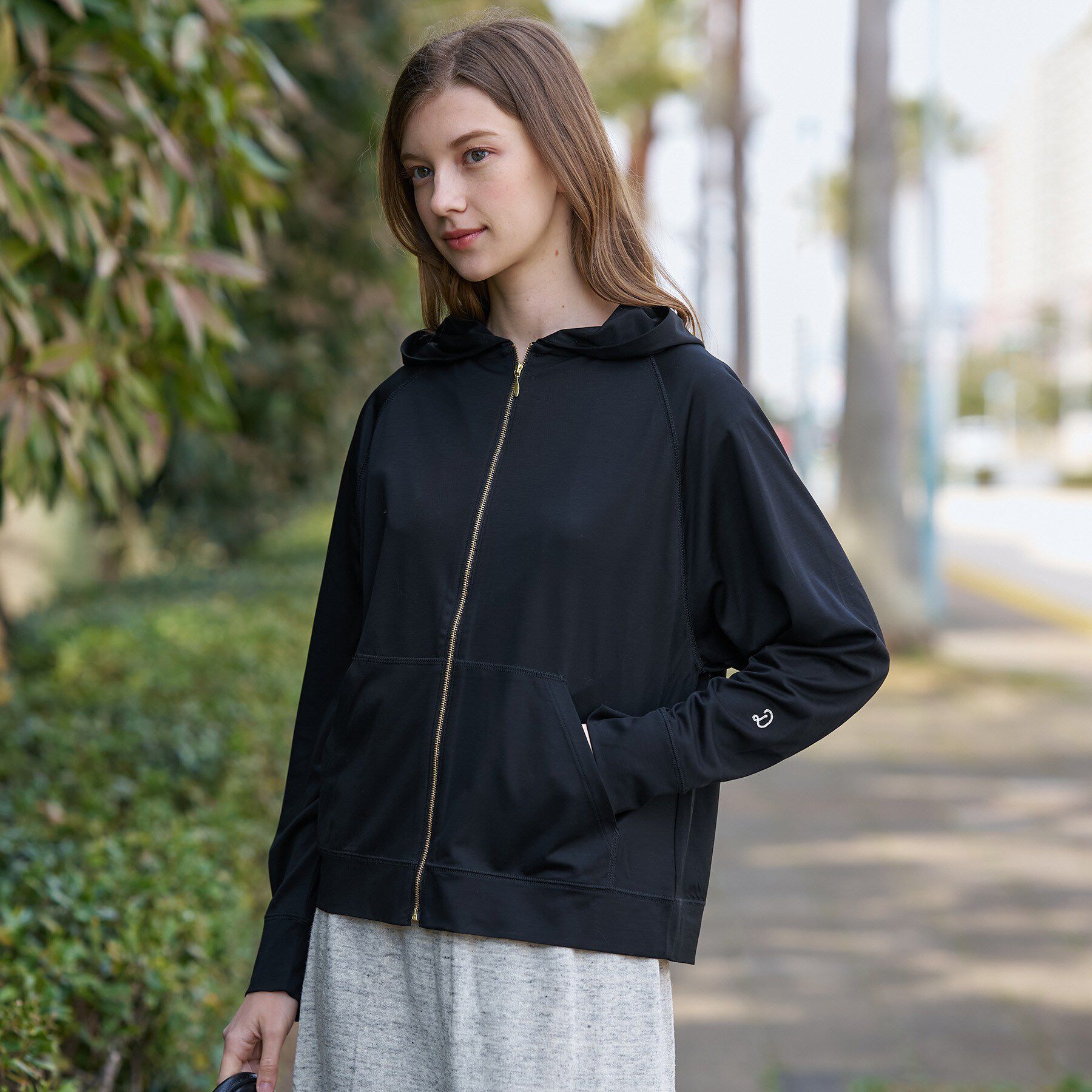 DRESSTERIOR「UVカット サマーライトパーカー」|パーカー|