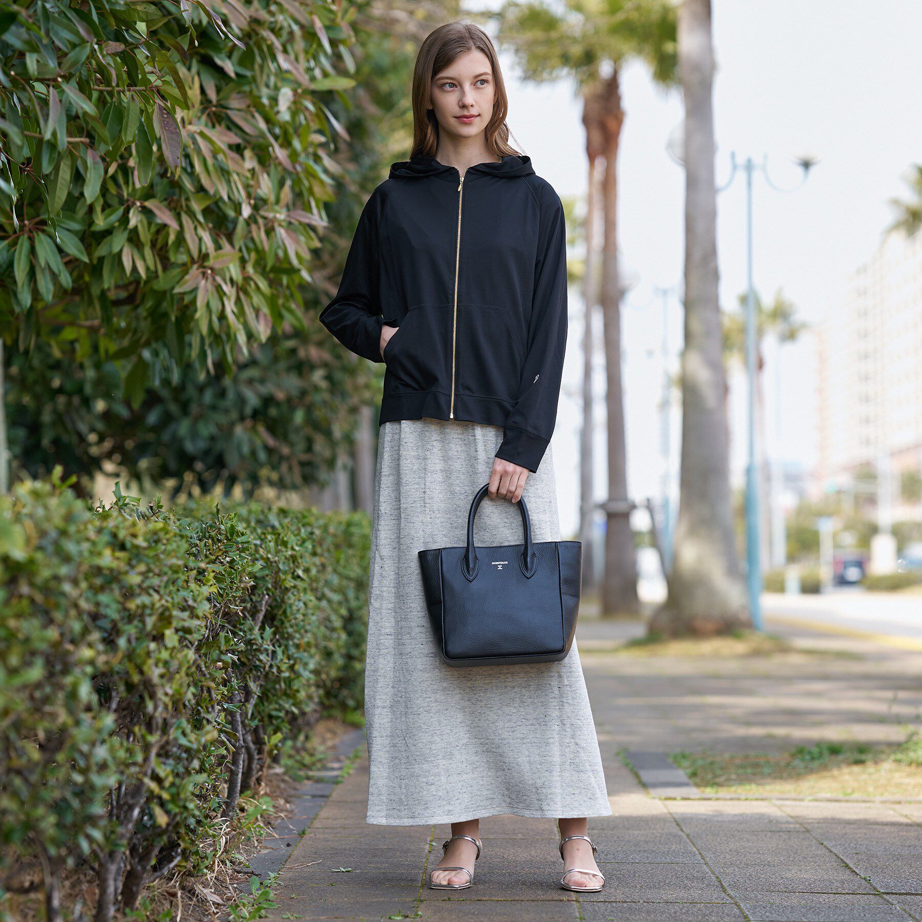 DRESSTERIOR「UVカット サマーライトパーカー」|パーカー|