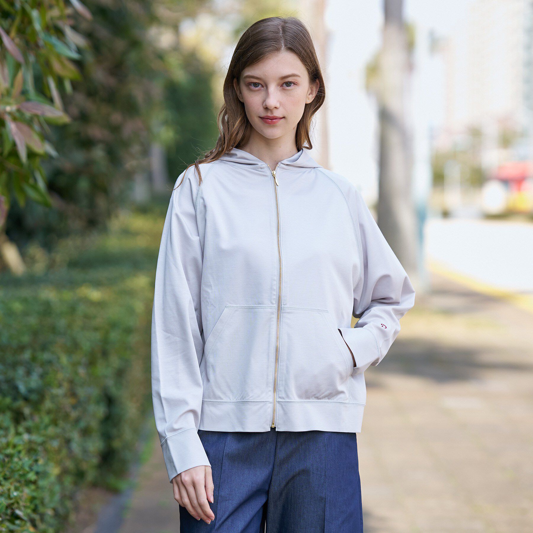 DRESSTERIOR「UVカット サマーライトパーカー」|パーカー|