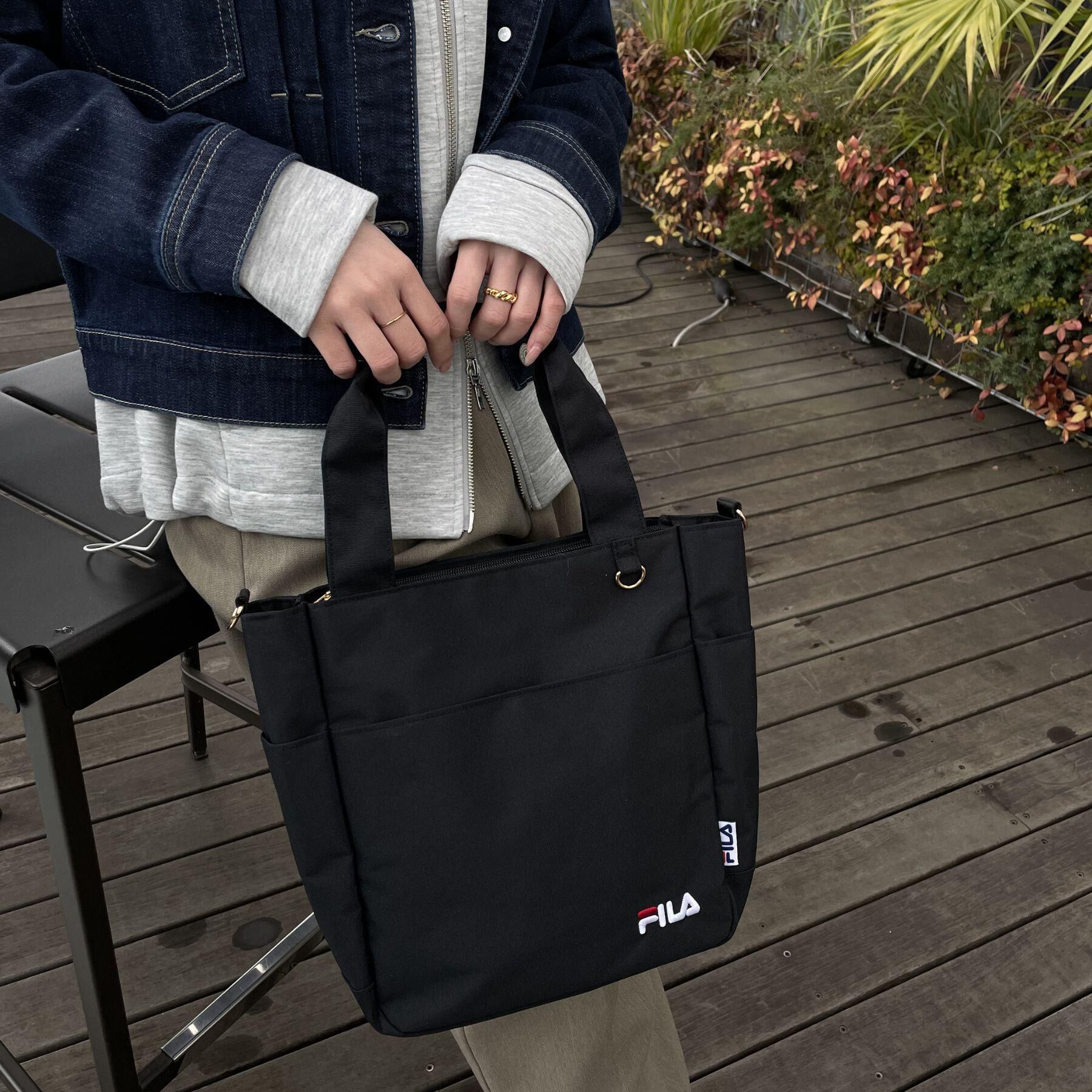 grove「【FILA別注】撥水2WAYトート」|トートバッグ|