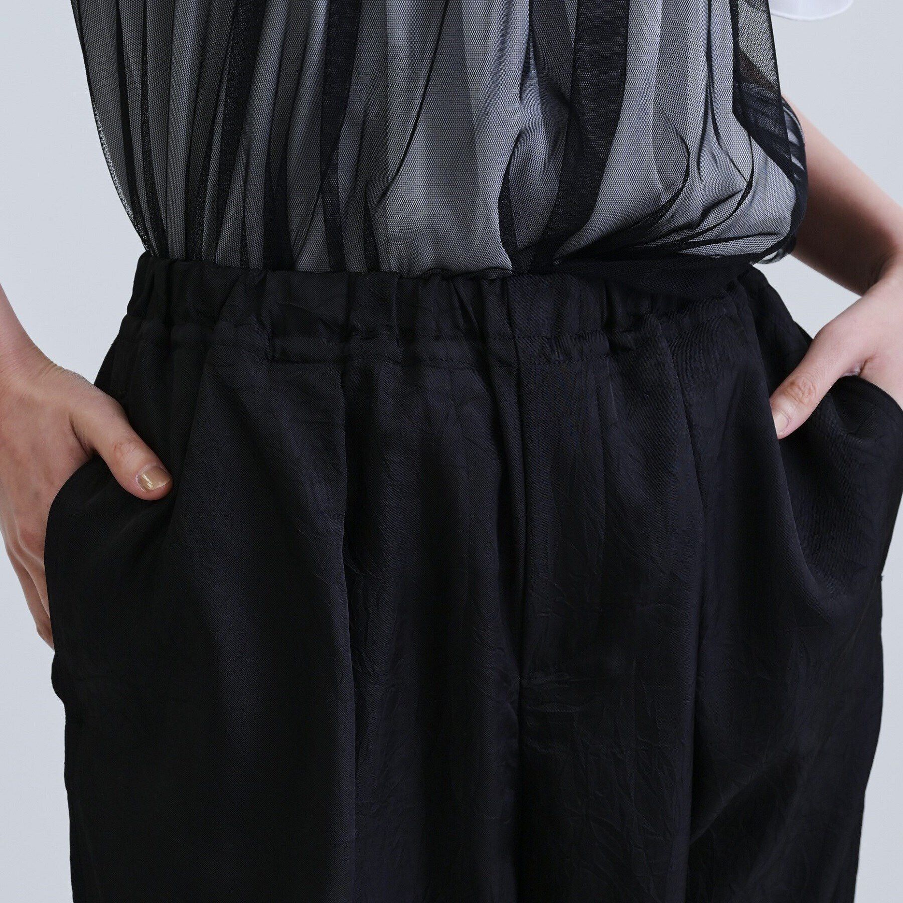 GALLEST「ドレープサテンパンツ」|その他|