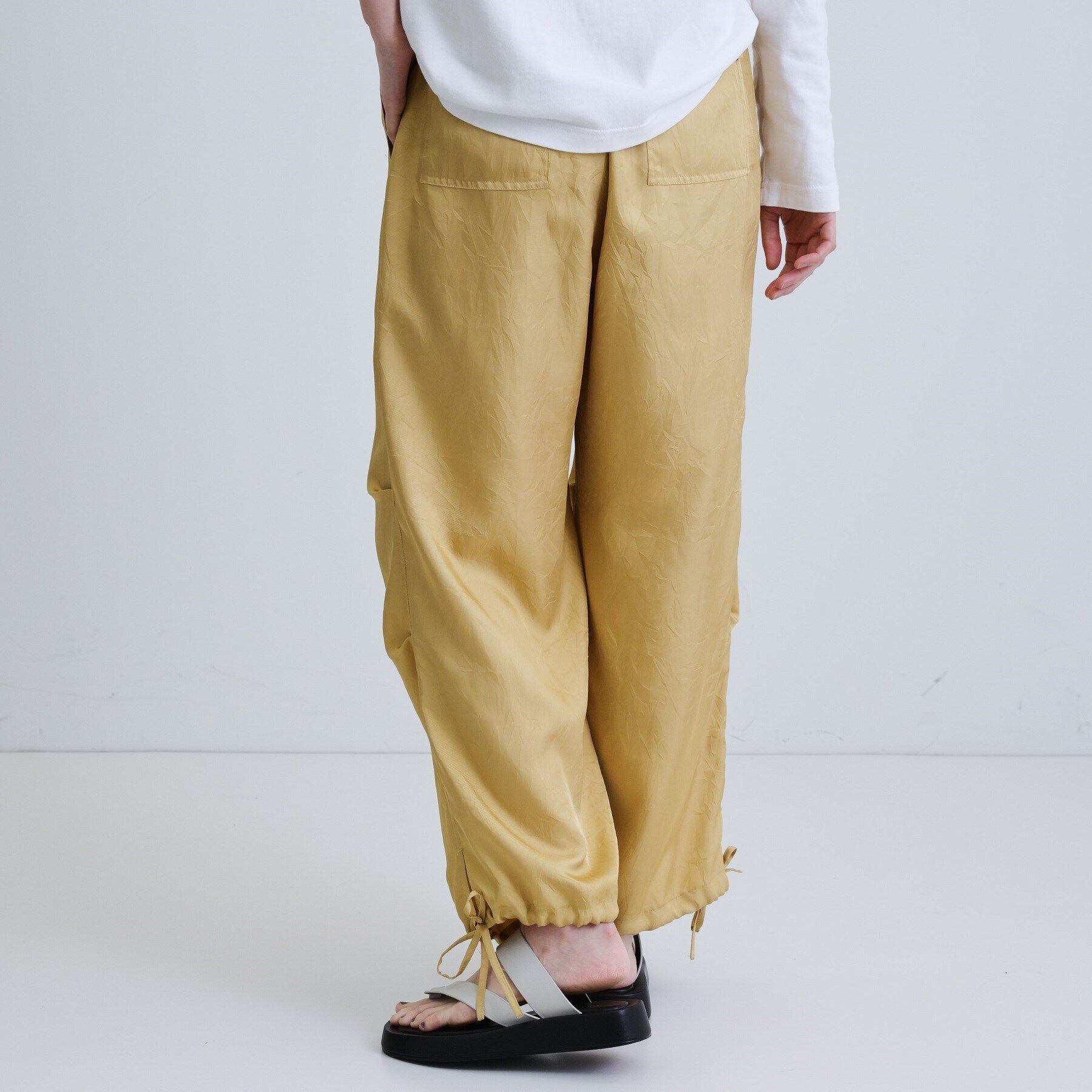 GALLEST「ドレープサテンパンツ」|その他|