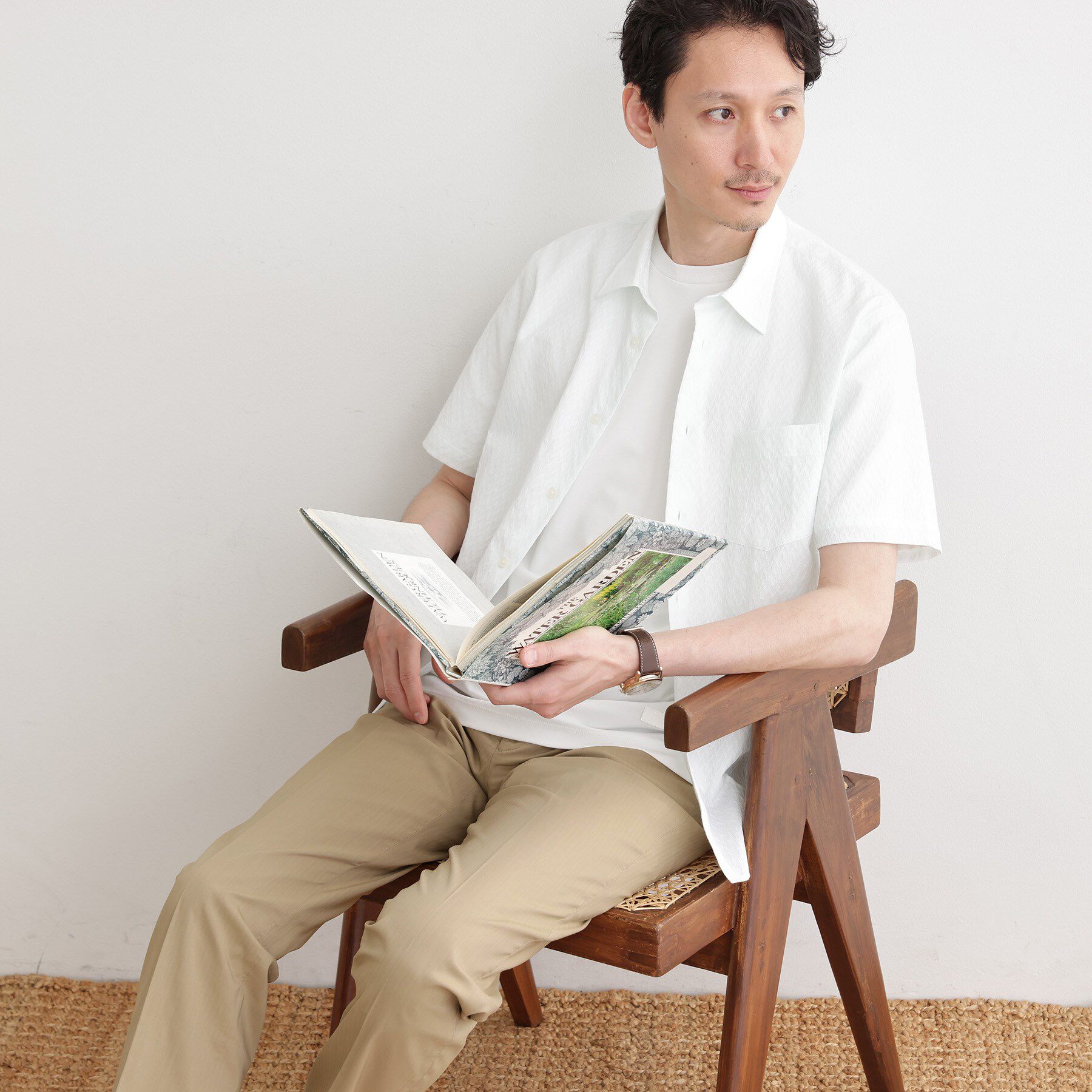 TAKEO KIKUCHI「【播州織り】ドビーストレッチシャツ」|シャツ・ブラウス|