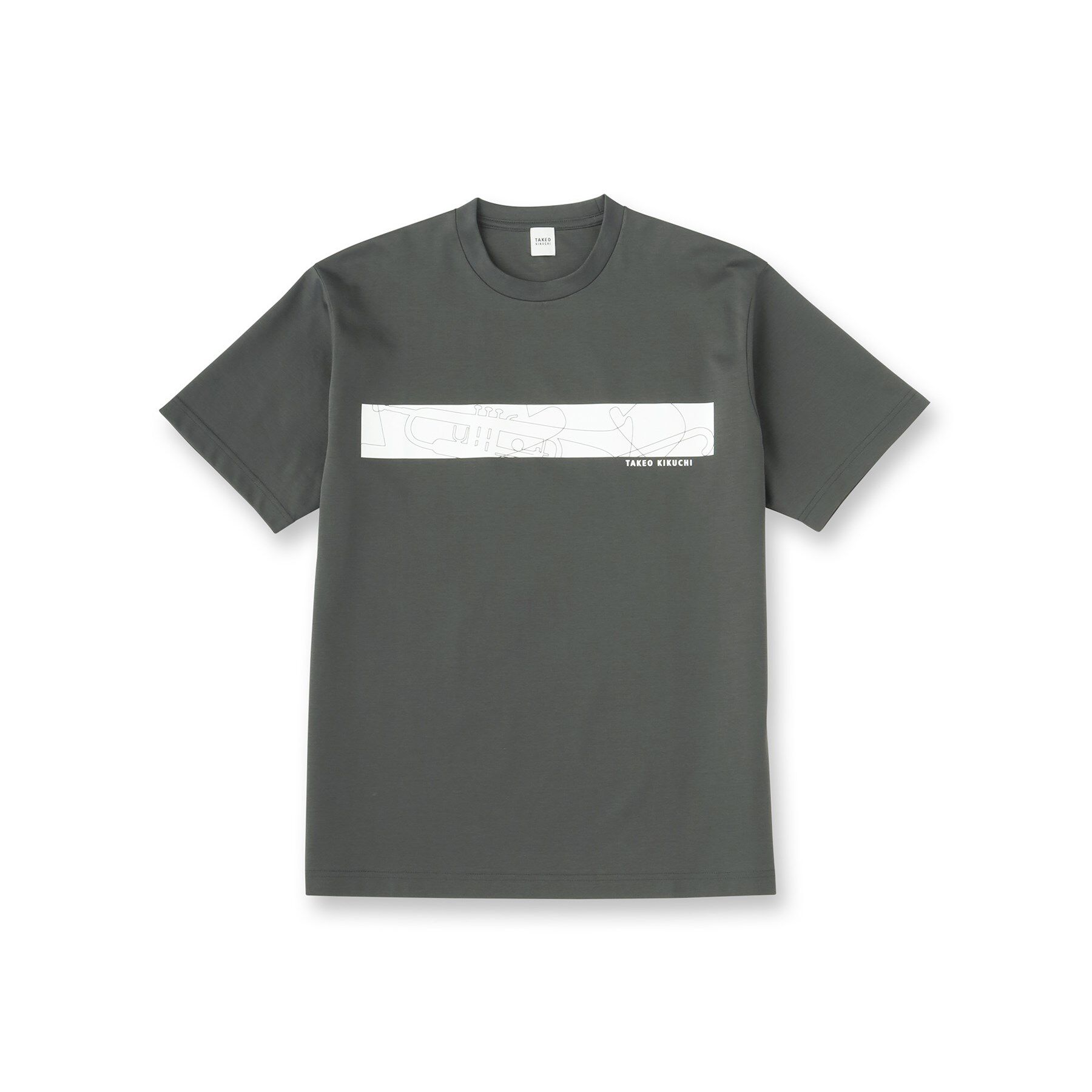 TAKEO KIKUCHI「バープリントポンチTシャツ」|Tシャツ・カットソー|