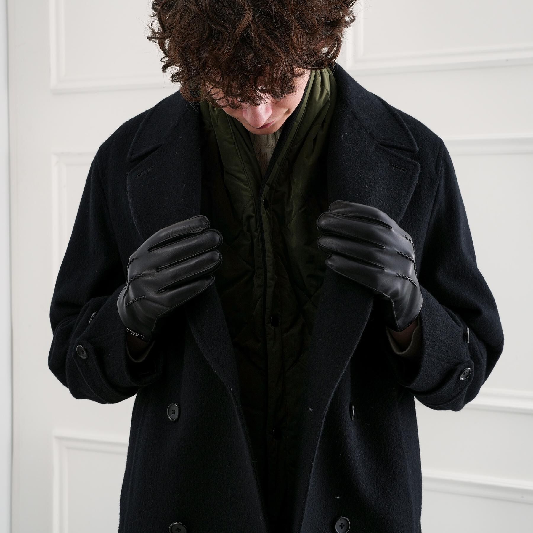 TAKEO KIKUCHI「【スマホ対応】レザーグローブ」|手袋|