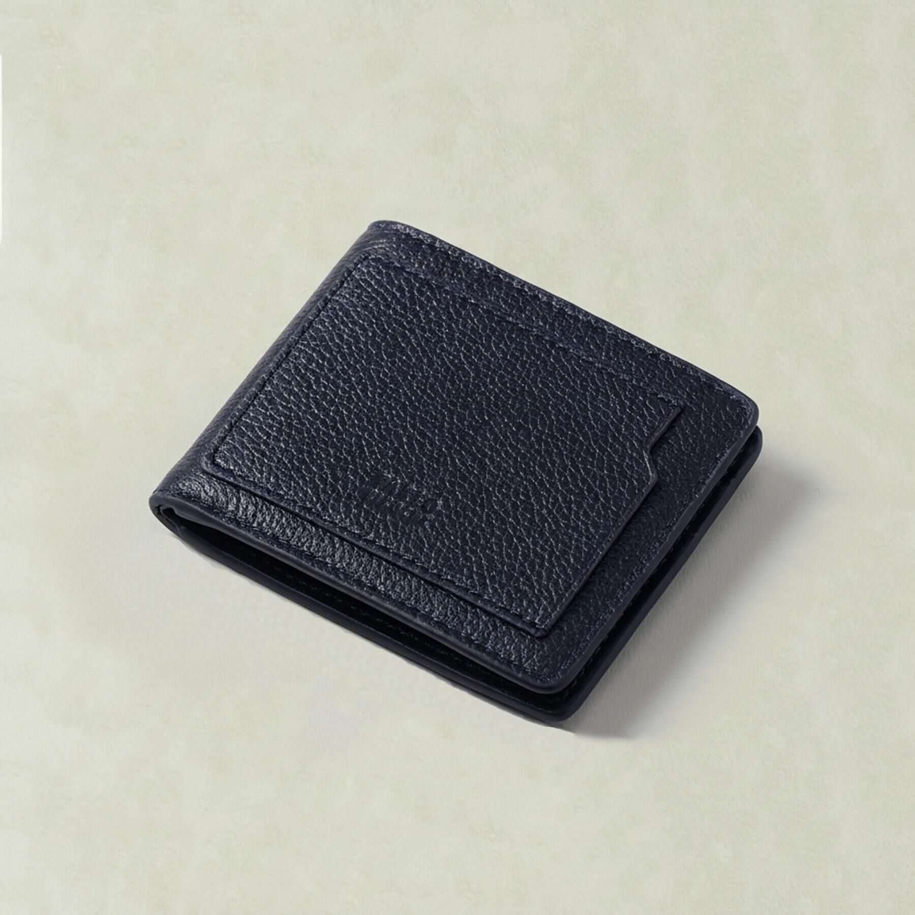 TAKEO KIKUCHI「【スリムな2つ折り】カラードスリムスマートウォレット」|財布|ネイビー(094)