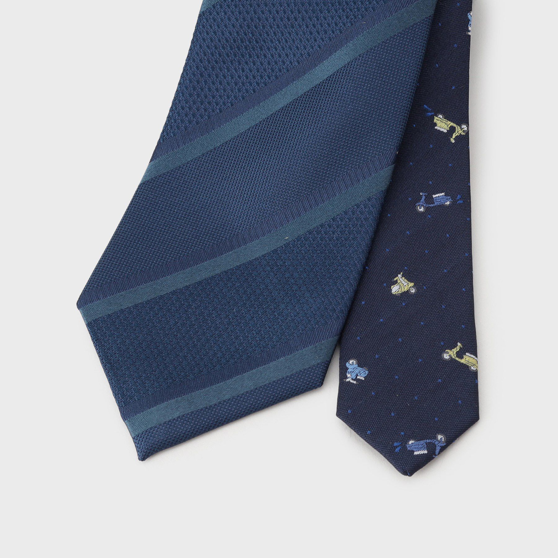 TAKEO KIKUCHI「【BOXセット】クラシックシャドーストライプ ネクタイ＆タイバー」|ネクタイ・蝶ネクタイ|