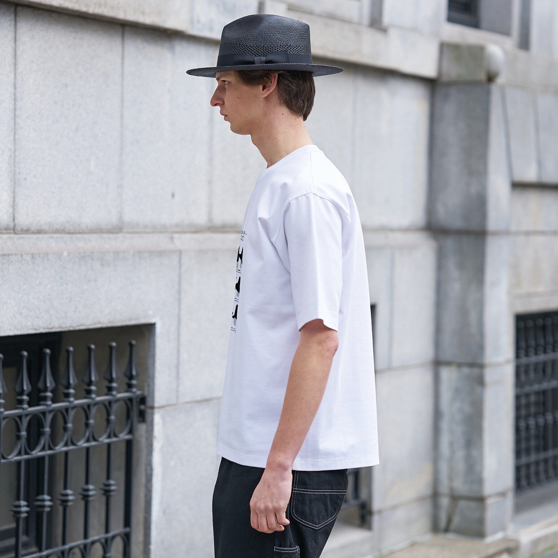 TAKEO KIKUCHI「【BOWLER HAT LABEL】クールデオドラントジャージ ハットスタイルス 半袖Tシャツ」|Tシャツ・カットソー|