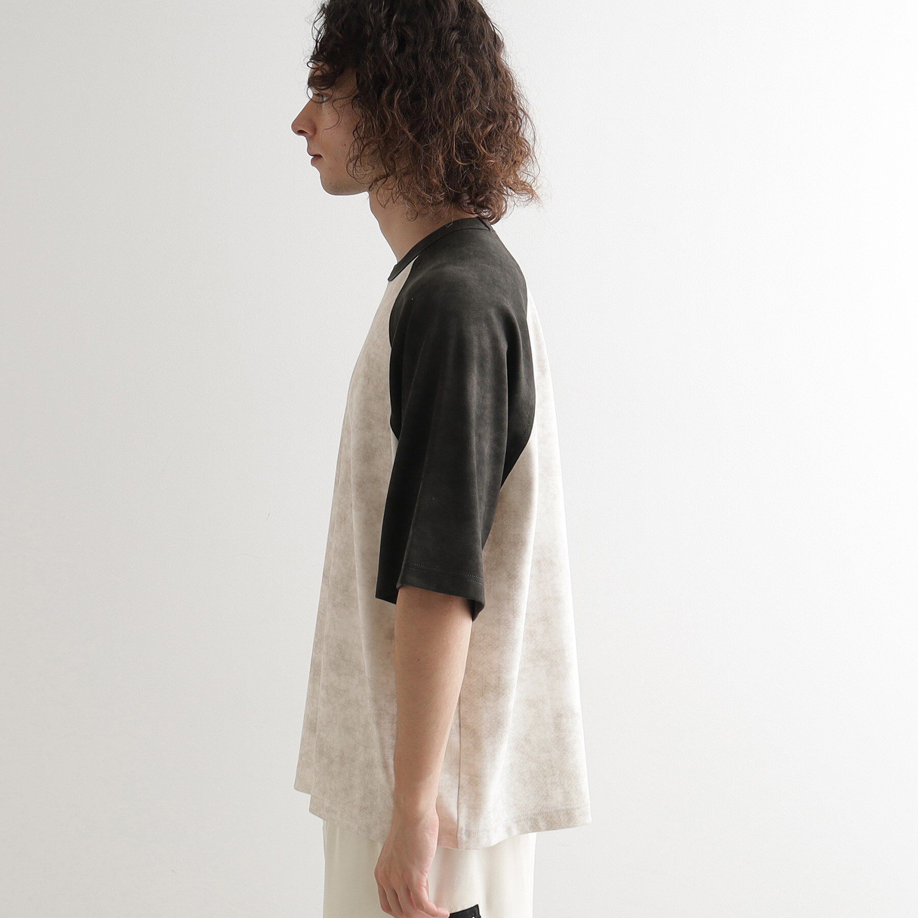 tk.TAKEO KIKUCHI「ヴィンテージライクラグランTシャツ」|Tシャツ・カットソー|