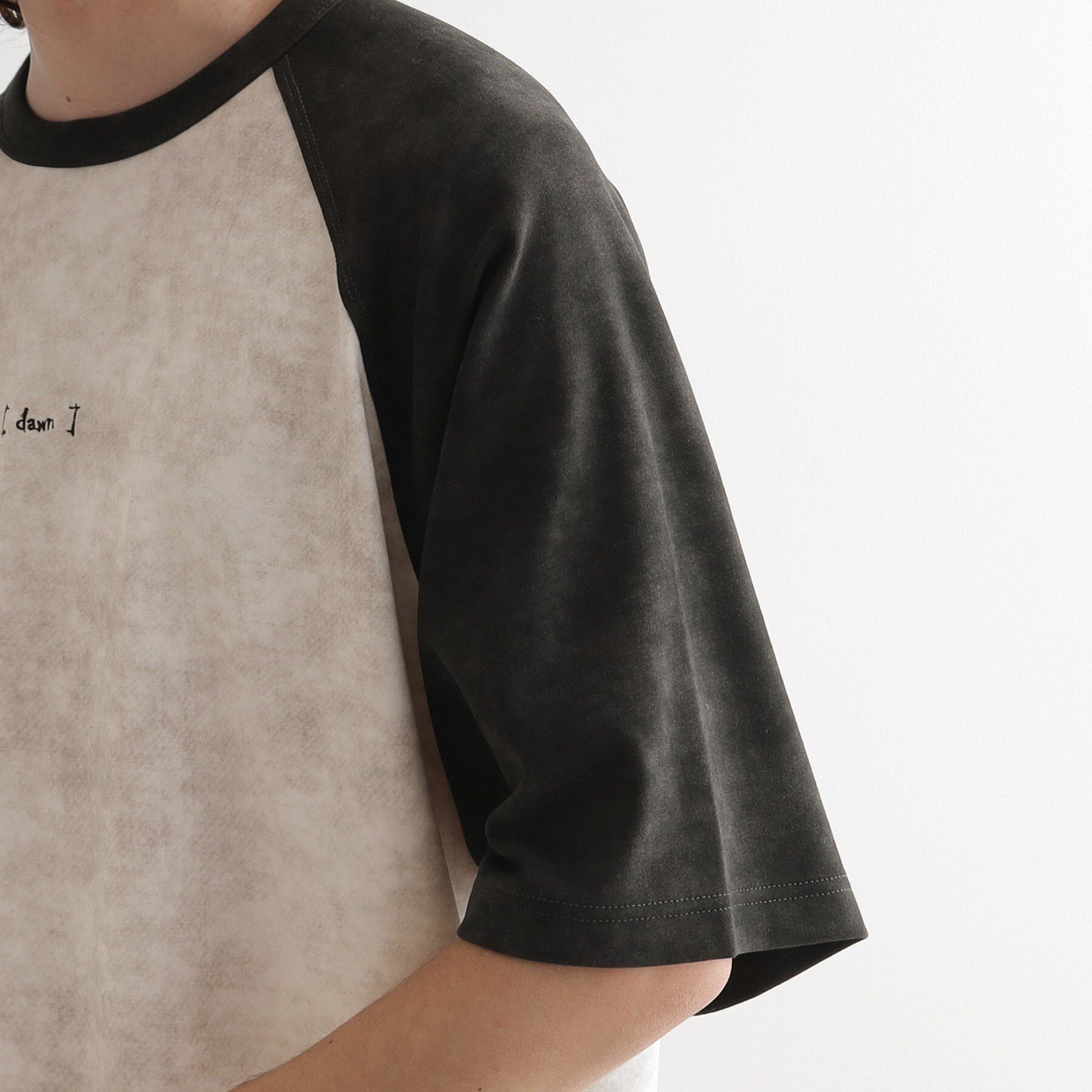 tk.TAKEO KIKUCHI「ヴィンテージライクラグランTシャツ」|Tシャツ・カットソー|