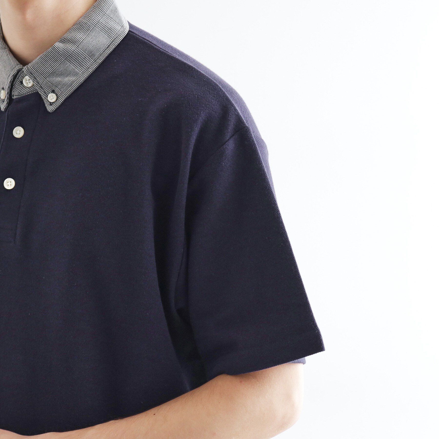 tk.TAKEO KIKUCHI「レイヤード鹿の子ポロシャツ」|ポロシャツ|