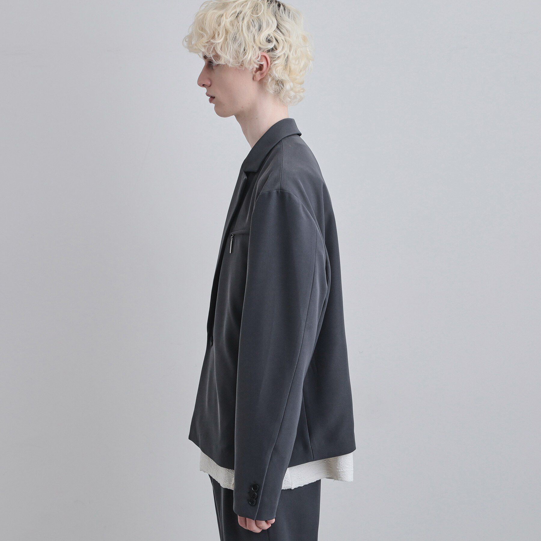 tk.TAKEO KIKUCHI「【セットアップ対応】クロップドジャケット」|テーラードジャケット|