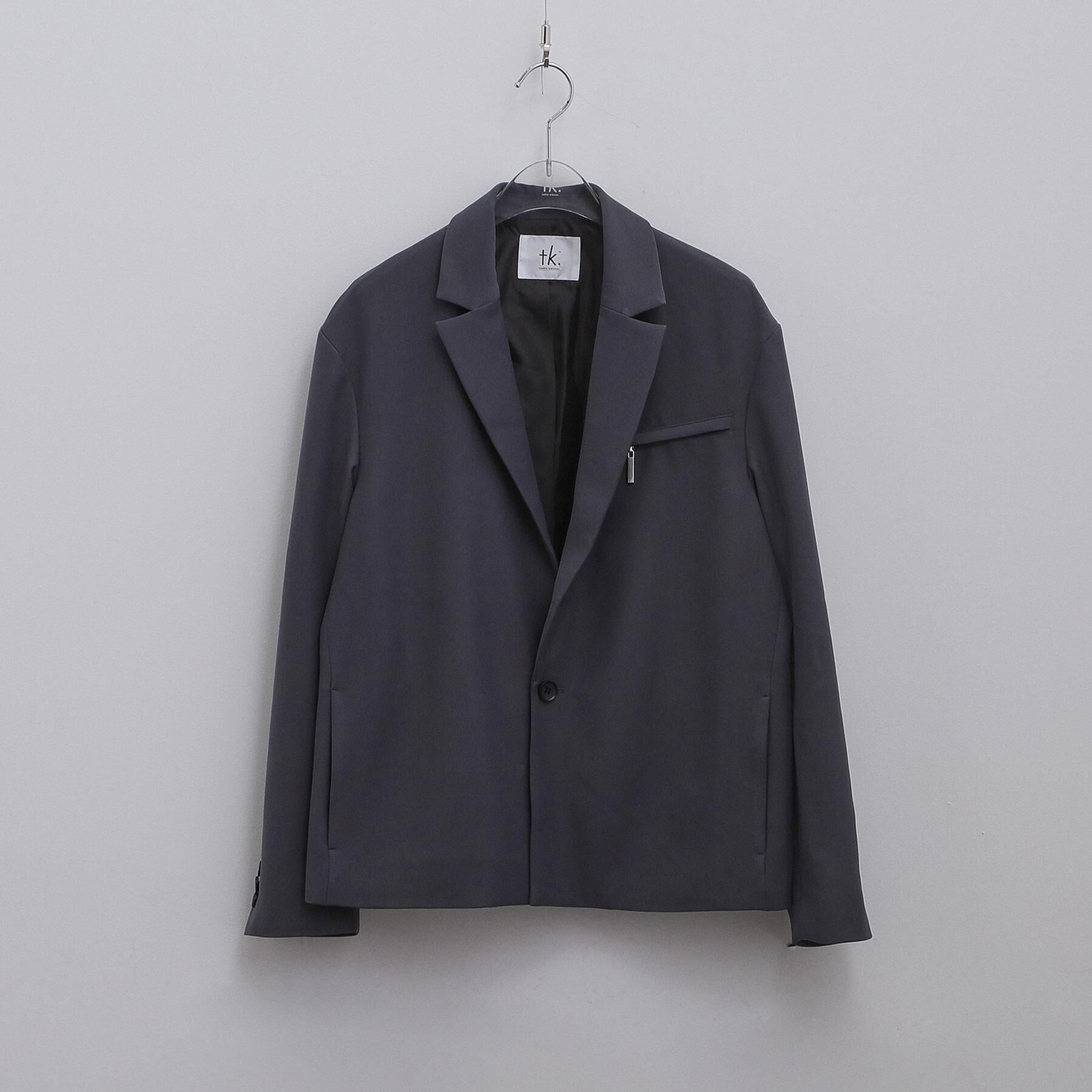 tk.TAKEO KIKUCHI「【セットアップ対応】クロップドジャケット」|テーラードジャケット|