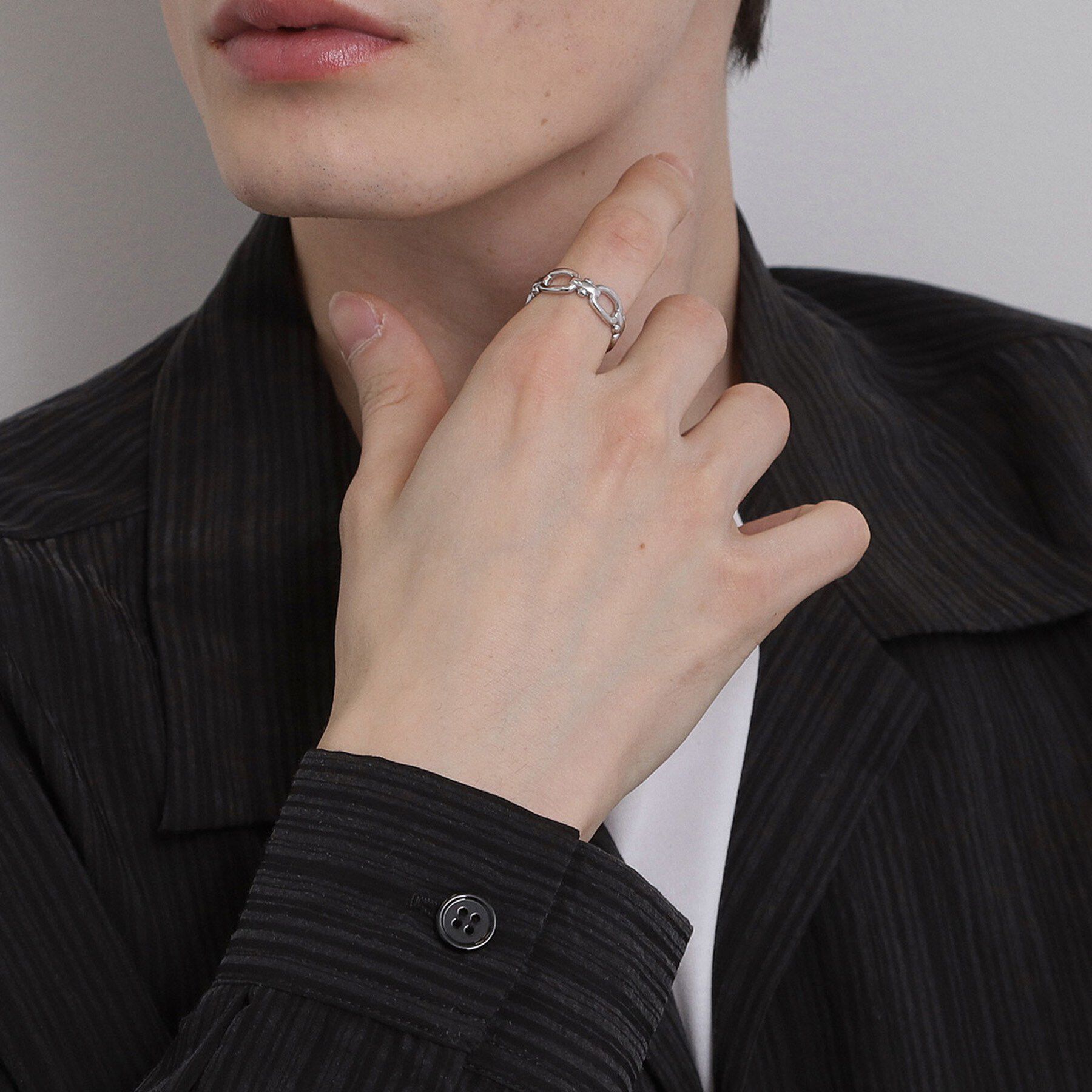 tk.TAKEO KIKUCHI「ステンレスボールドリング」|リング|