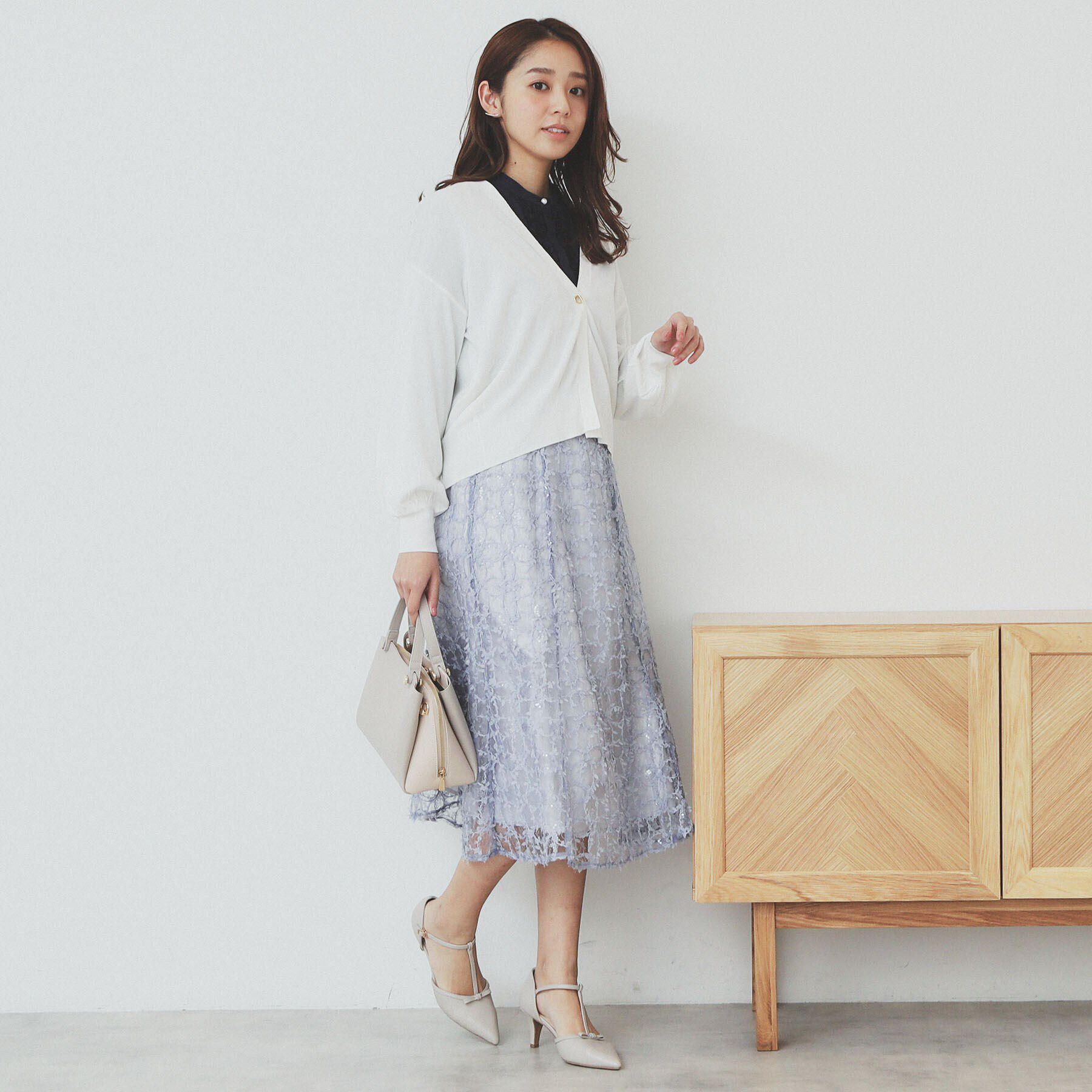 index「リラクシートッパーカーディガン【洗える】」|カーディガン|