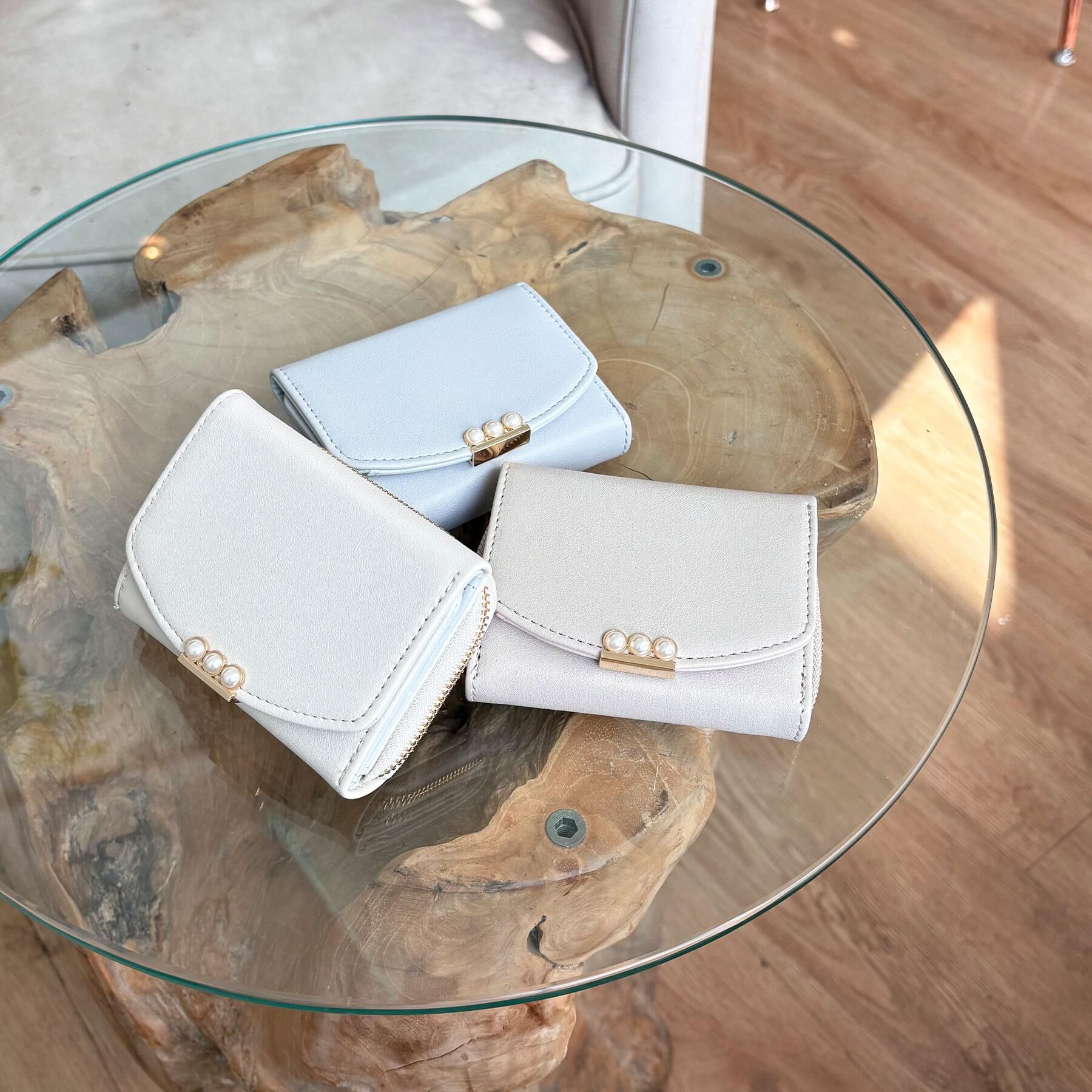 index「パール調ミニウォレット」|財布|