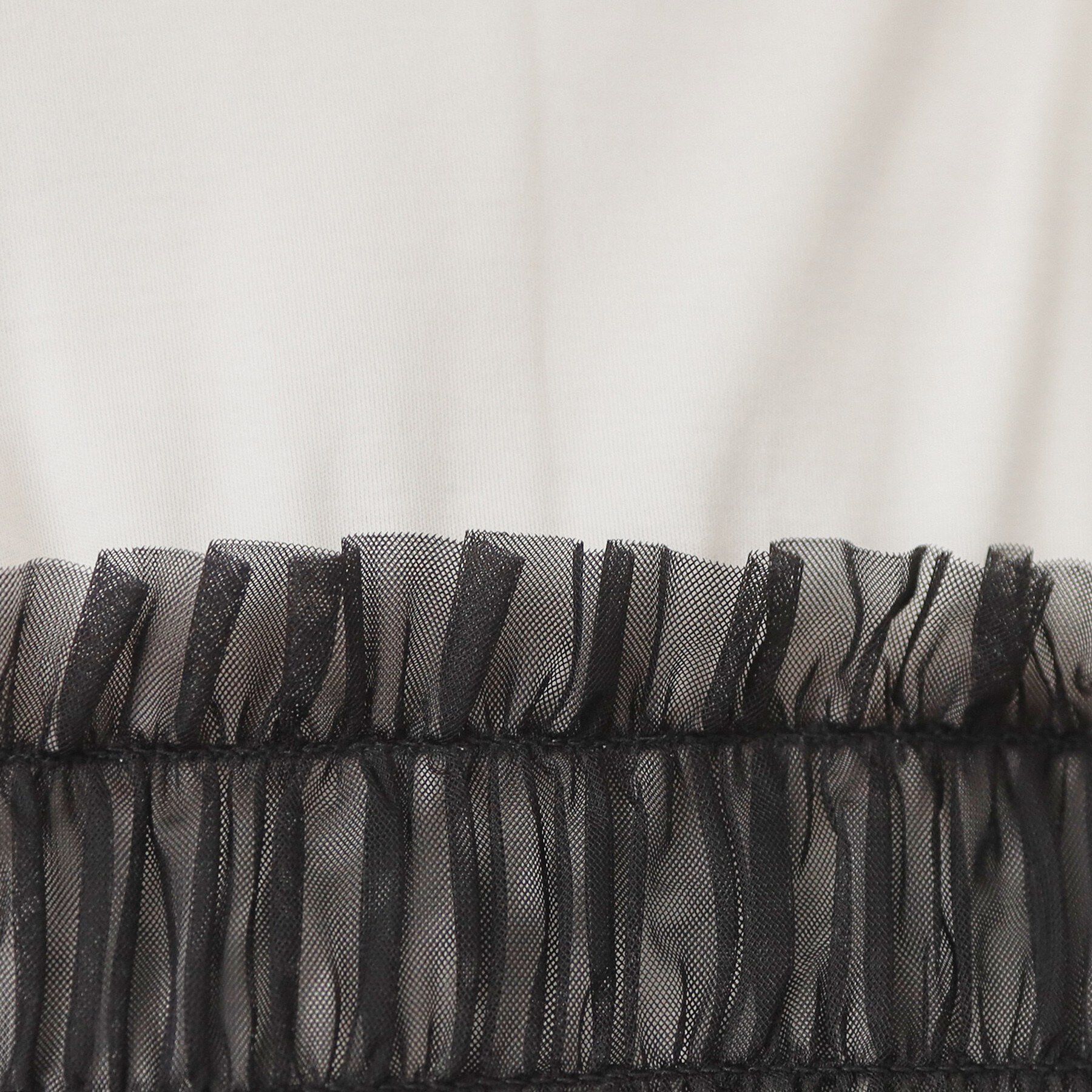 index「チュールペプラムトップス【洗濯機OK・接触冷感・UVケア】」|Tシャツ・カットソー|