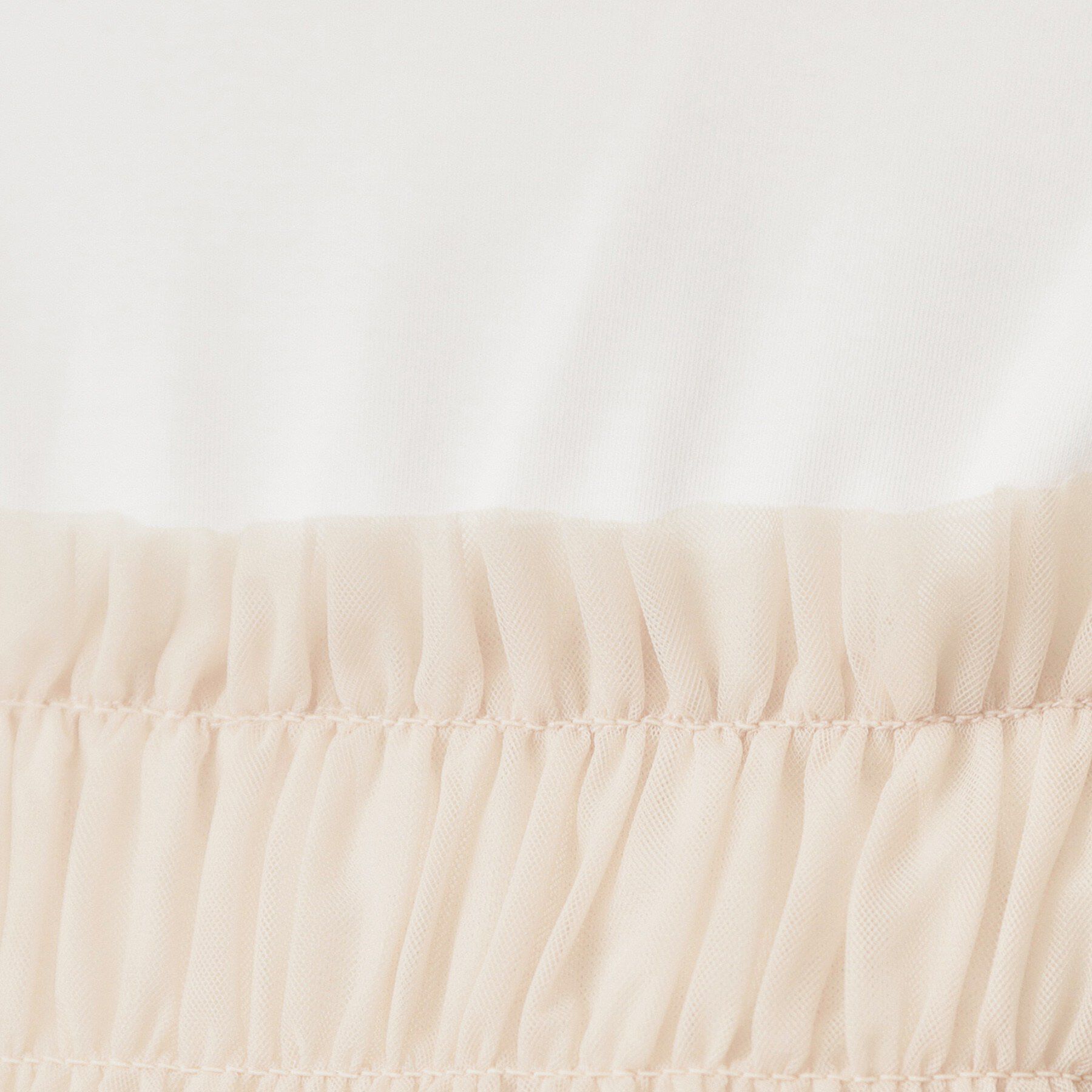 index「チュールペプラムトップス【洗濯機OK・接触冷感・UVケア】」|Tシャツ・カットソー|