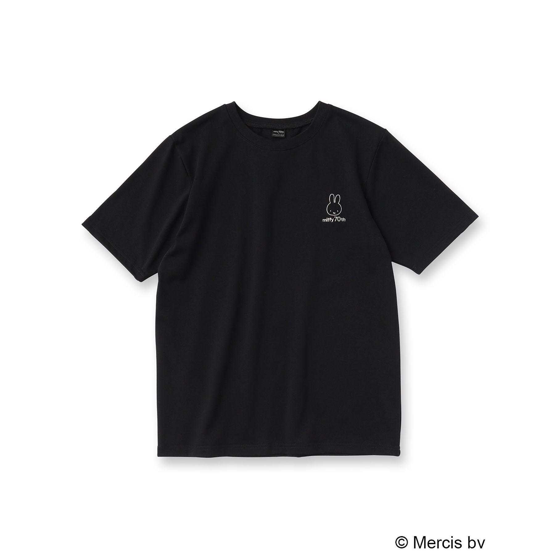 OPAQUE.CLIP「【miffyコラボ】ワンポイント刺繍Ｔシャツ」|Tシャツ・カットソー|ブラック(019)