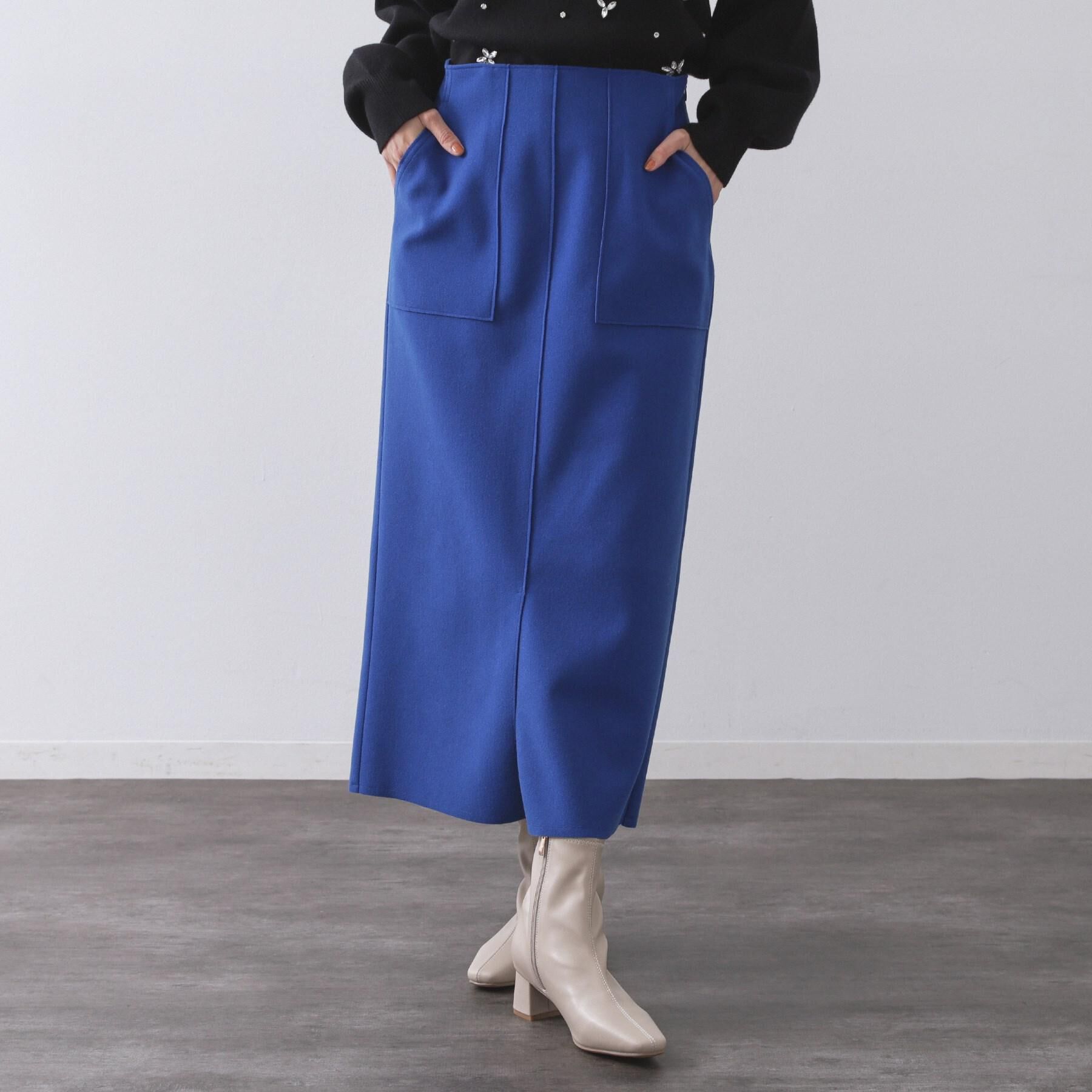 OPAQUE.CLIP「ウールライクタイトスカート【洗濯機洗い可】《8col》」|スカート|