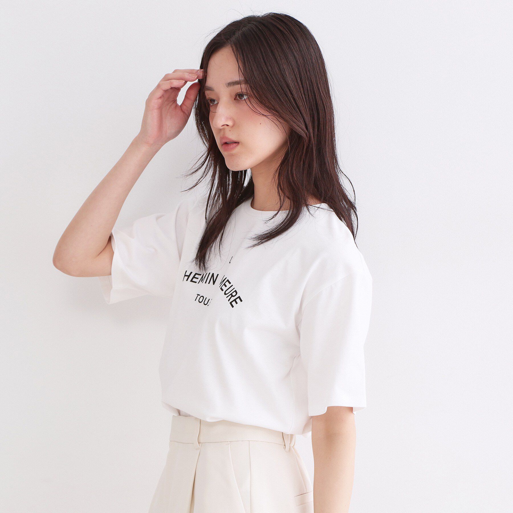 OPAQUE.CLIP「ロゴプリントアソートTシャツ【洗濯機OK】」|Tシャツ・カットソー|