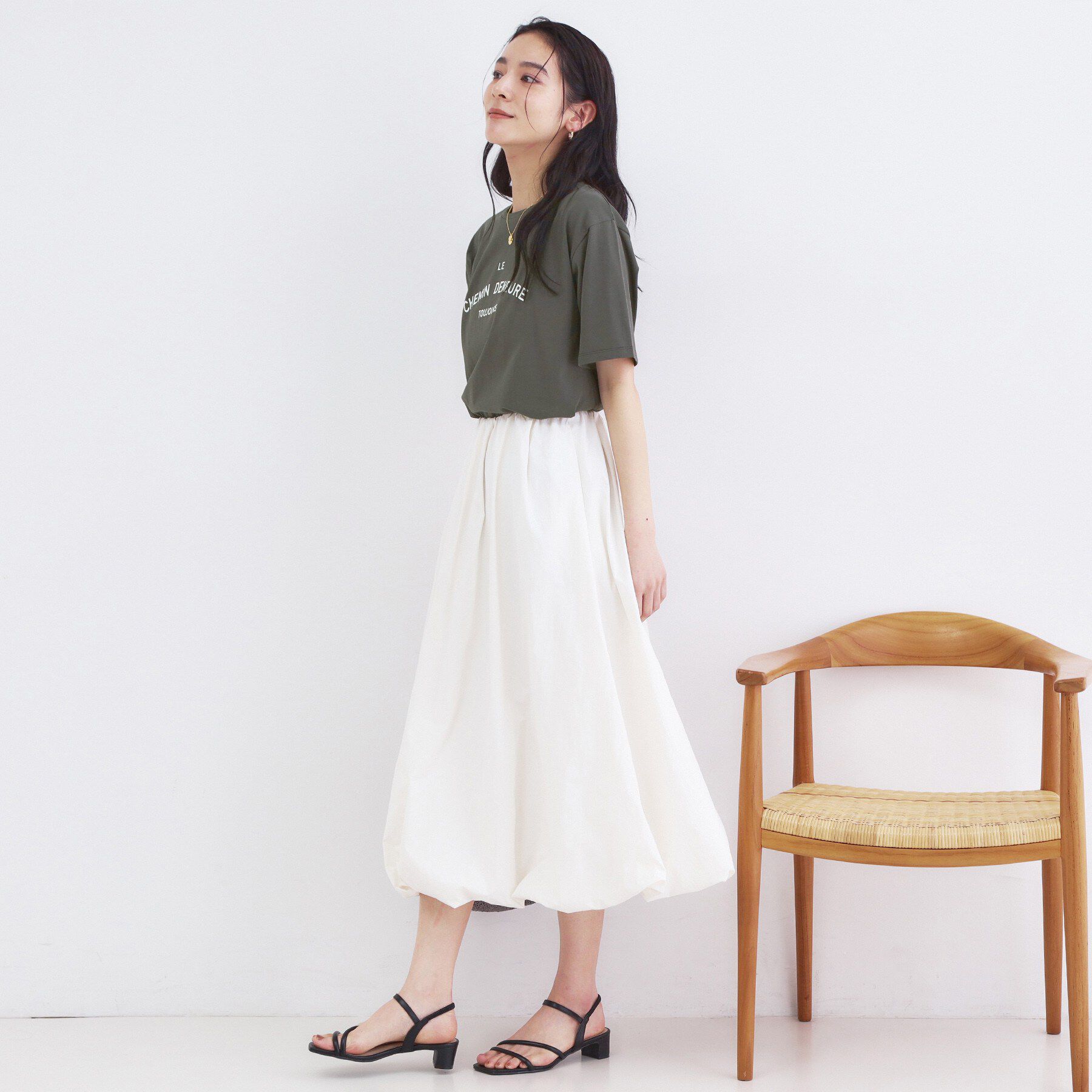 OPAQUE.CLIP「ロゴプリントアソートTシャツ【洗濯機OK】」|Tシャツ・カットソー|