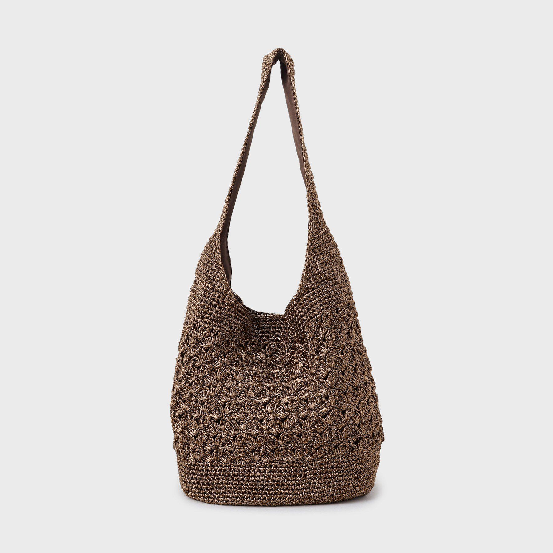 OPAQUE.CLIP「カギ針ラメワンショルダーバッグ」|ショルダー・メッセンジャー|