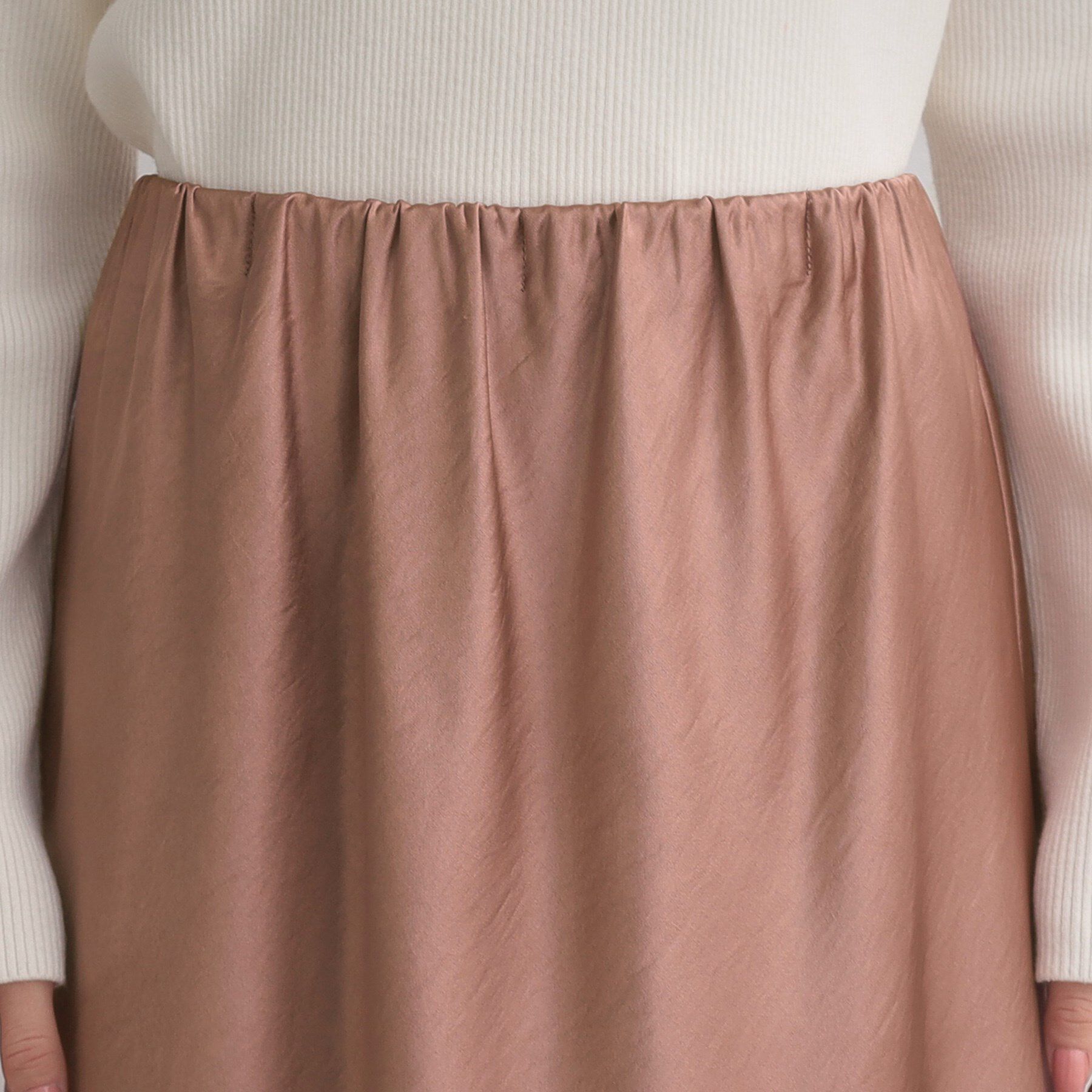Couture broach「シルキーヘビーサテンスカート」|スカート|