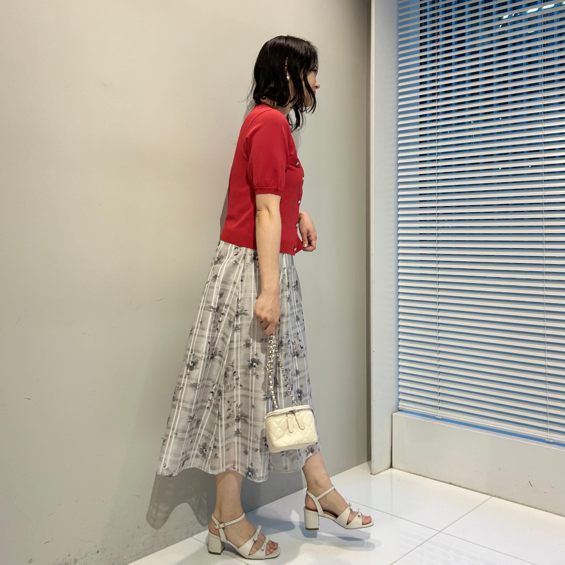 Couture broach「【洗える・着映え】ビジューボタン カーディガン」|カーディガン|