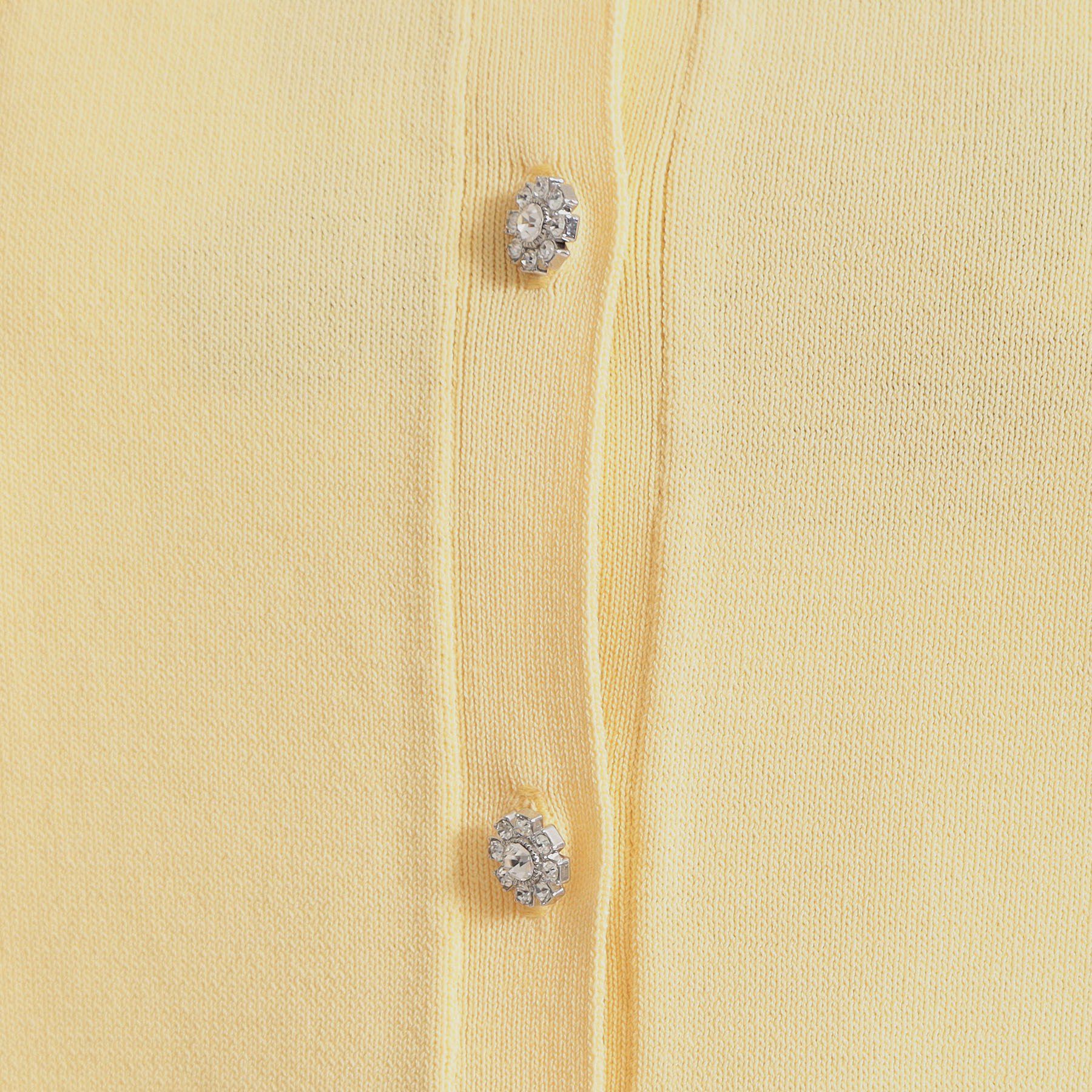 Couture broach「【洗える・着映え】ビジューボタン カーディガン」|カーディガン|