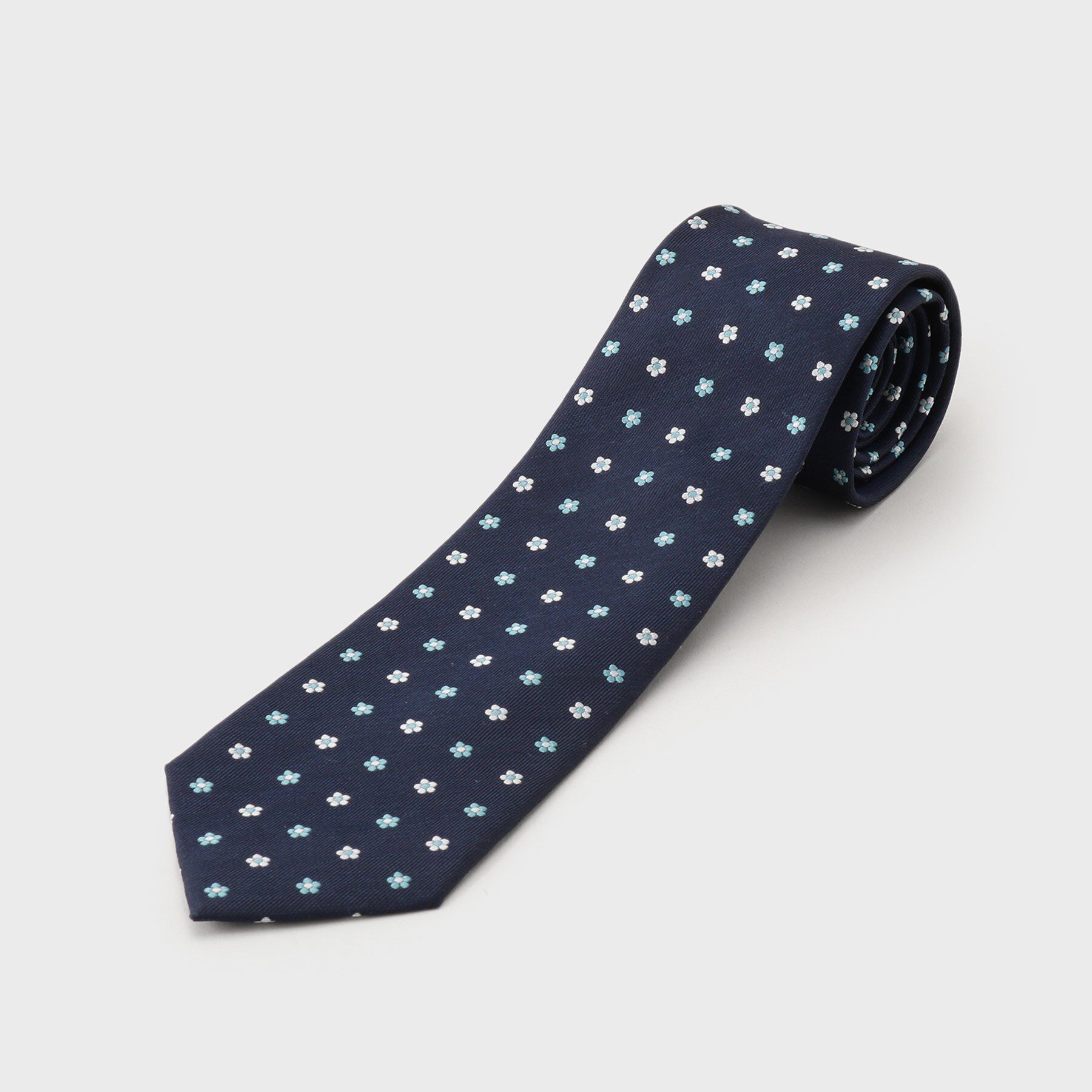 THE SHOP TK「小紋柄ネクタイ」|ネクタイ・蝶ネクタイ|ネイビー(194)