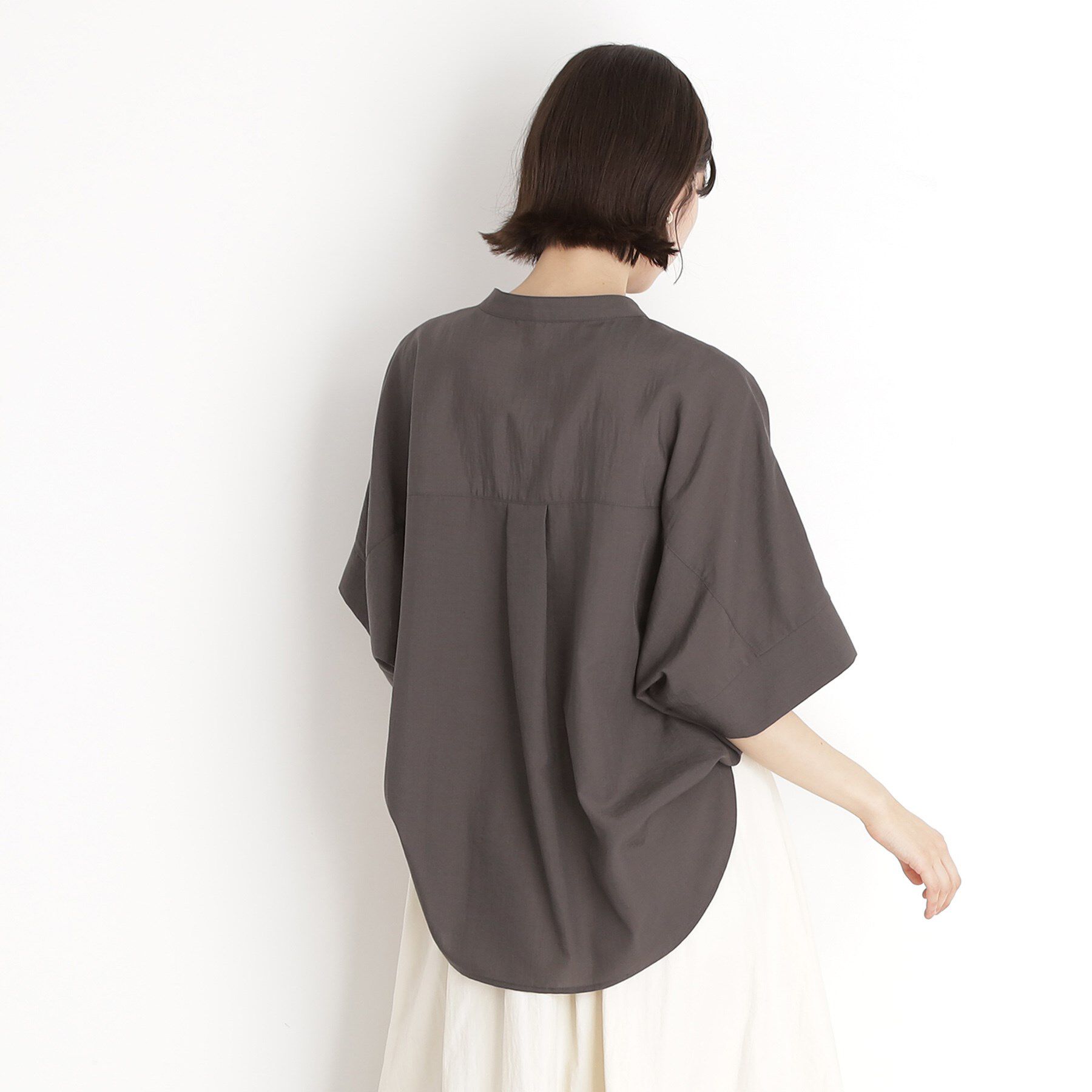 THE SHOP TK「ドルマンブラウス【7色展開/洗濯機OK/体型カバー】」|シャツ・ブラウス|