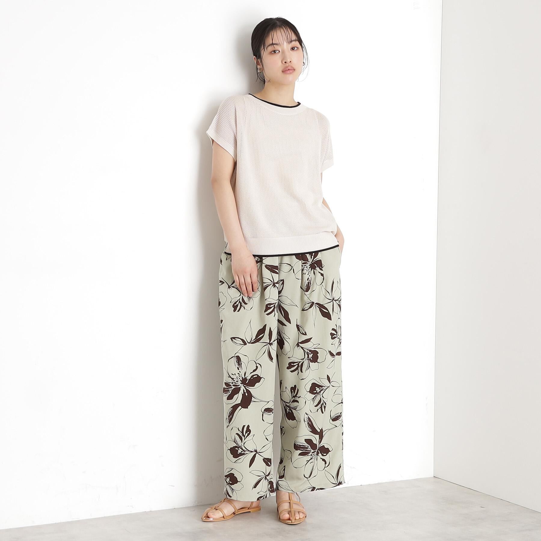 THE SHOP TK「フレンチスリーブメッシュニットタンクセット【洗える】」|その他|