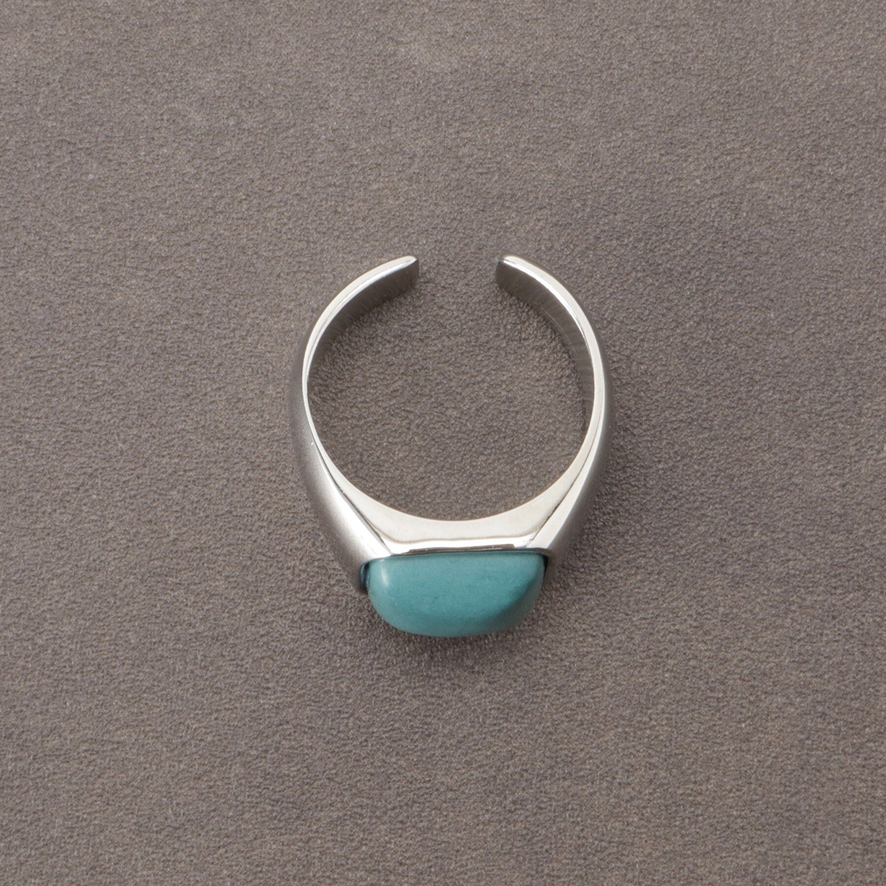 THE SHOP TK「ストーンシグネットリング」|リング|