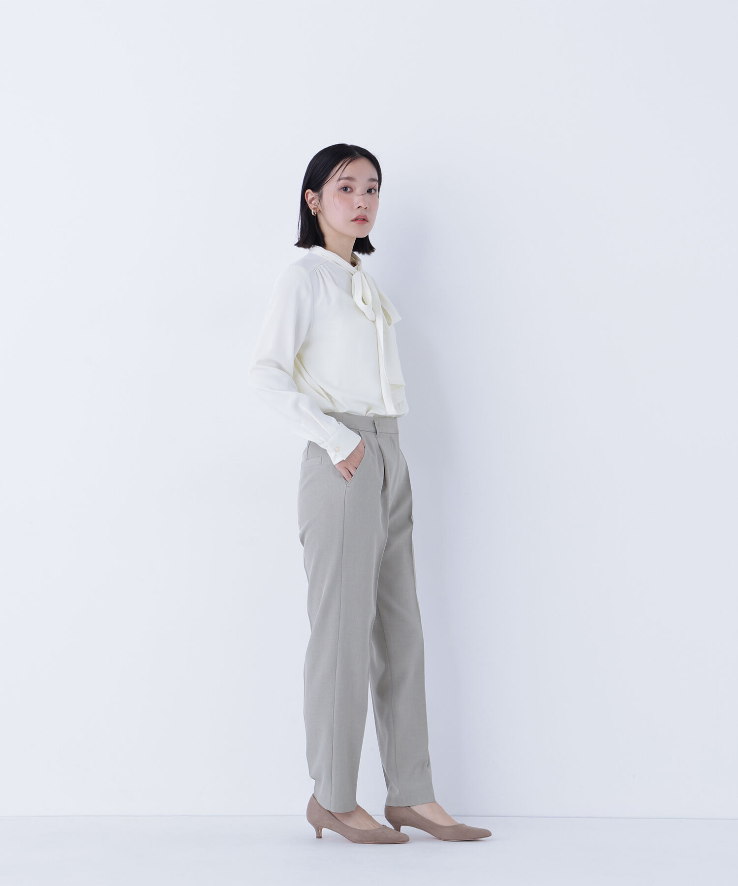  「クラッシー SETUP タックパンツ」|その他|