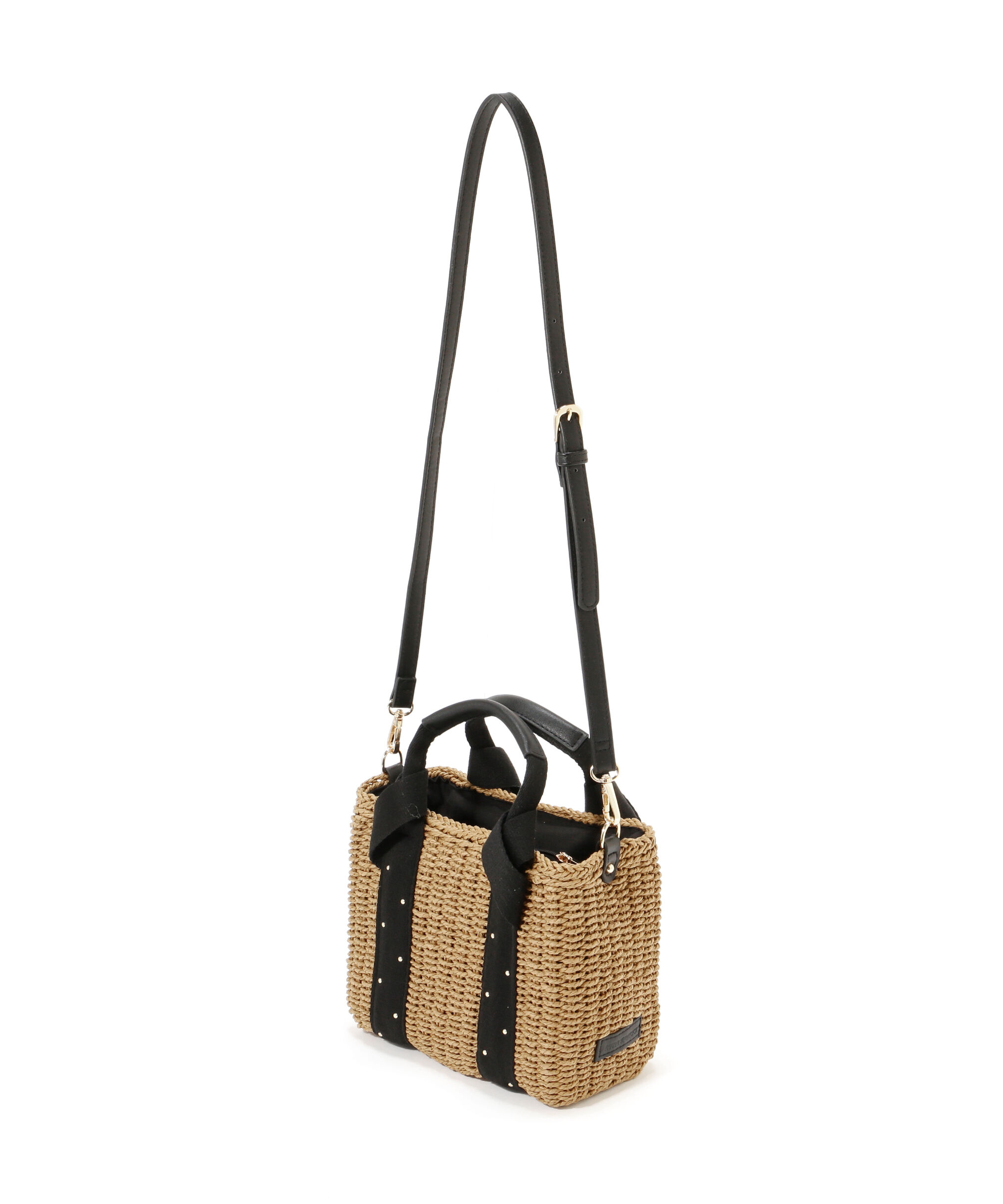  「メタルドットペーパーバスケットバッグ」|トートバッグ|